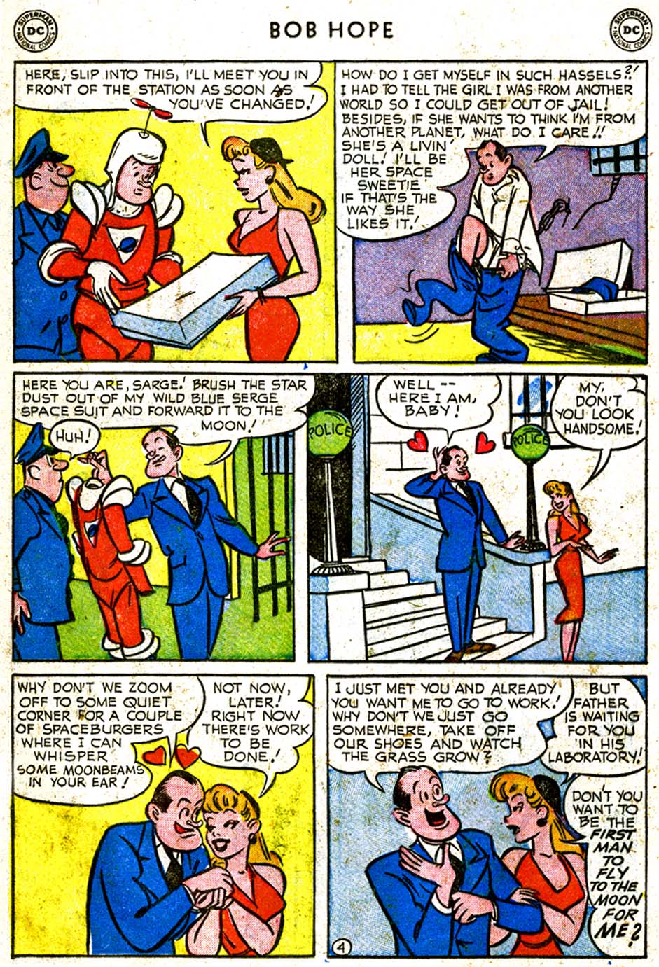 Read online The Adventures of Bob Hope comic -  Issue #24 - 18
