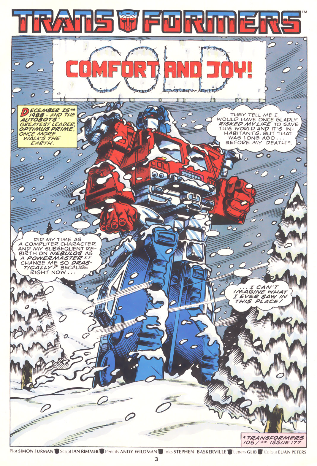 Read online The Transformers (UK) comic -  Issue #198 - 3