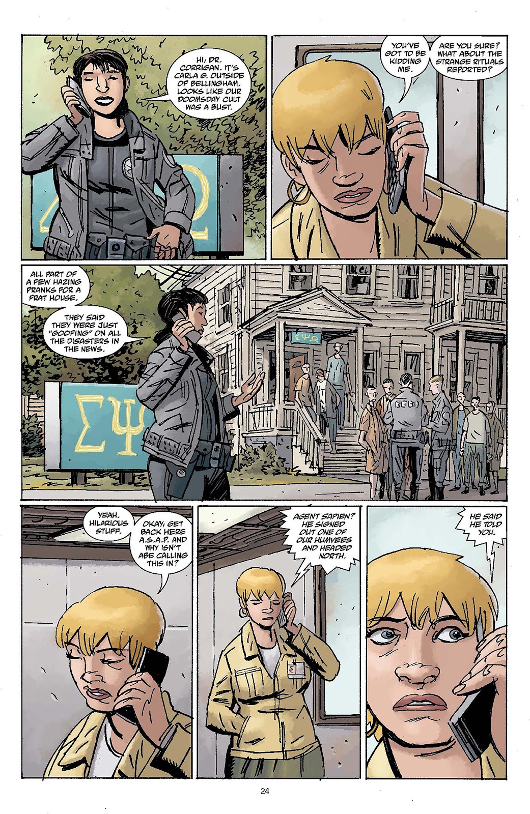 B.P.R.D. Omnibus issue TPB 5 (Part 1) - Page 22