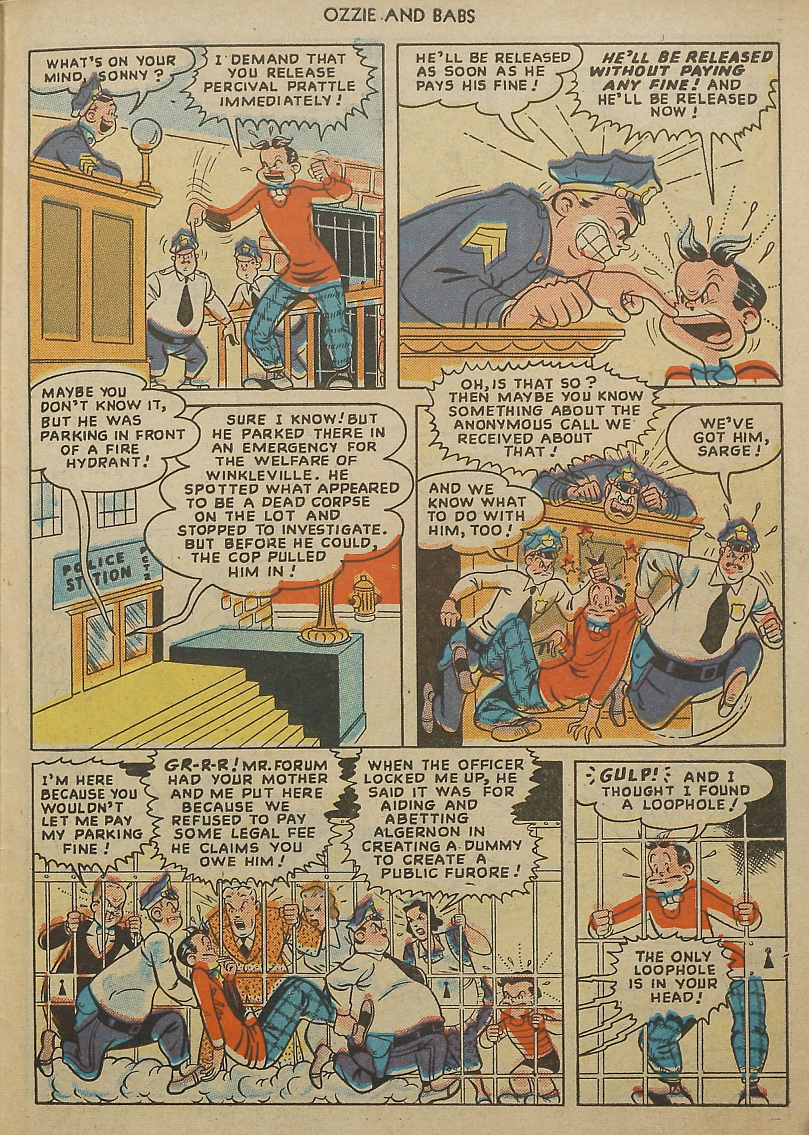 Read online Ozzie And Babs comic -  Issue #12 - 27