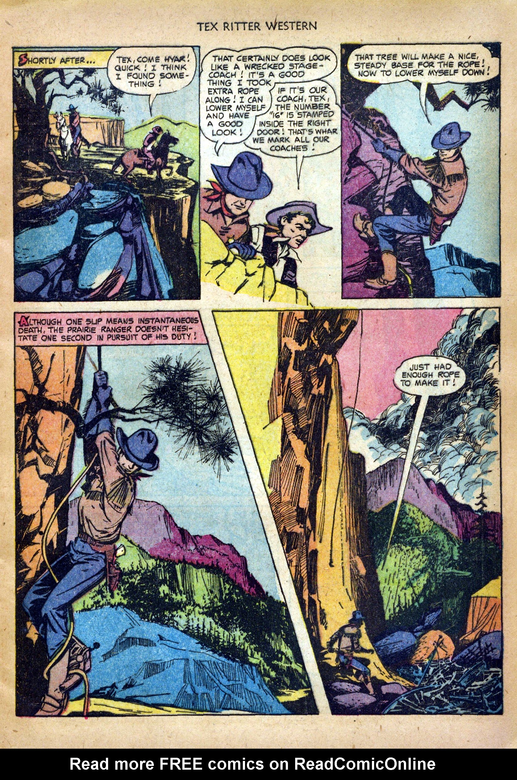 Read online Tex Ritter Western comic -  Issue #18 - 9