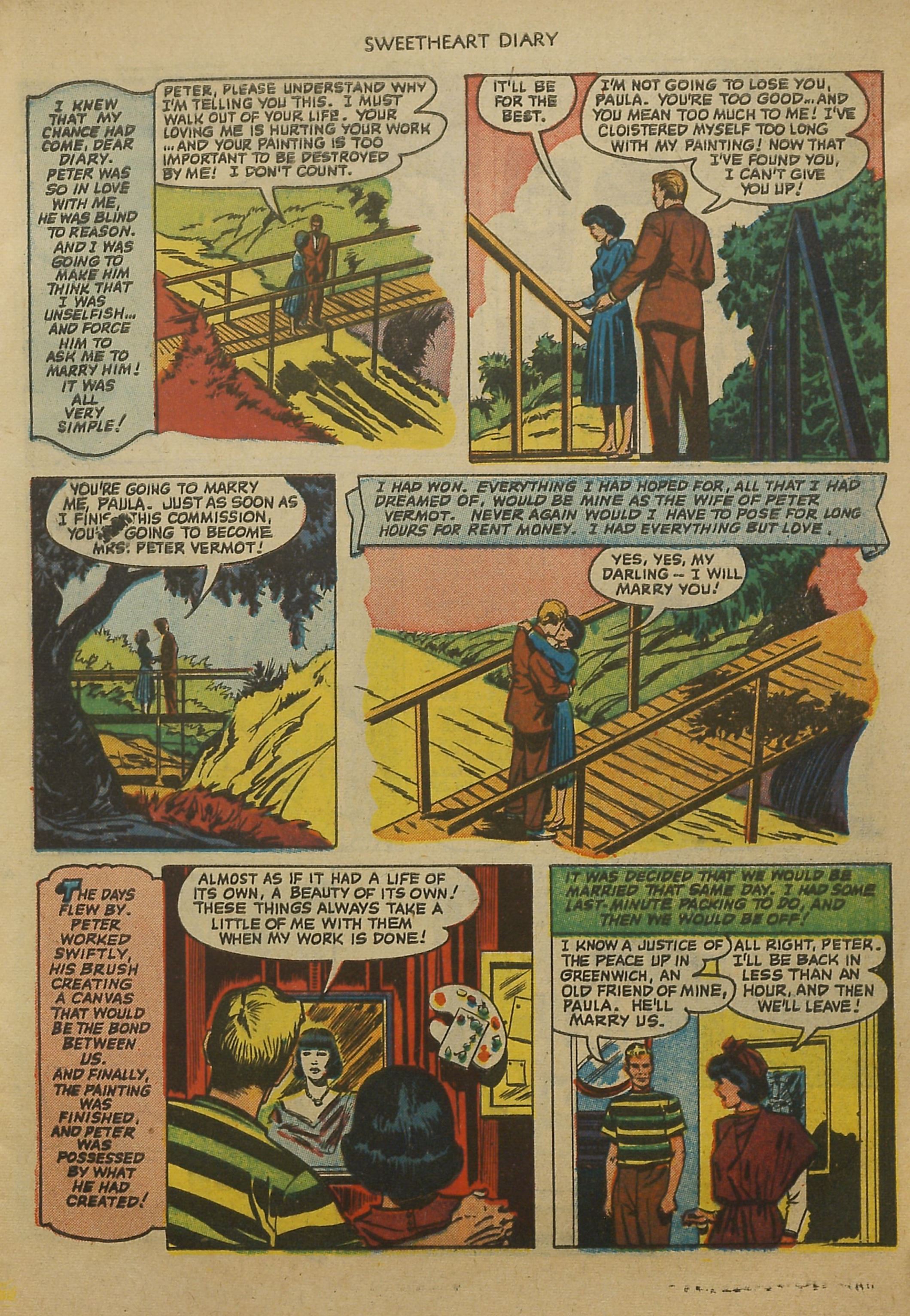 Read online Sweetheart Diary comic -  Issue #9 - 9