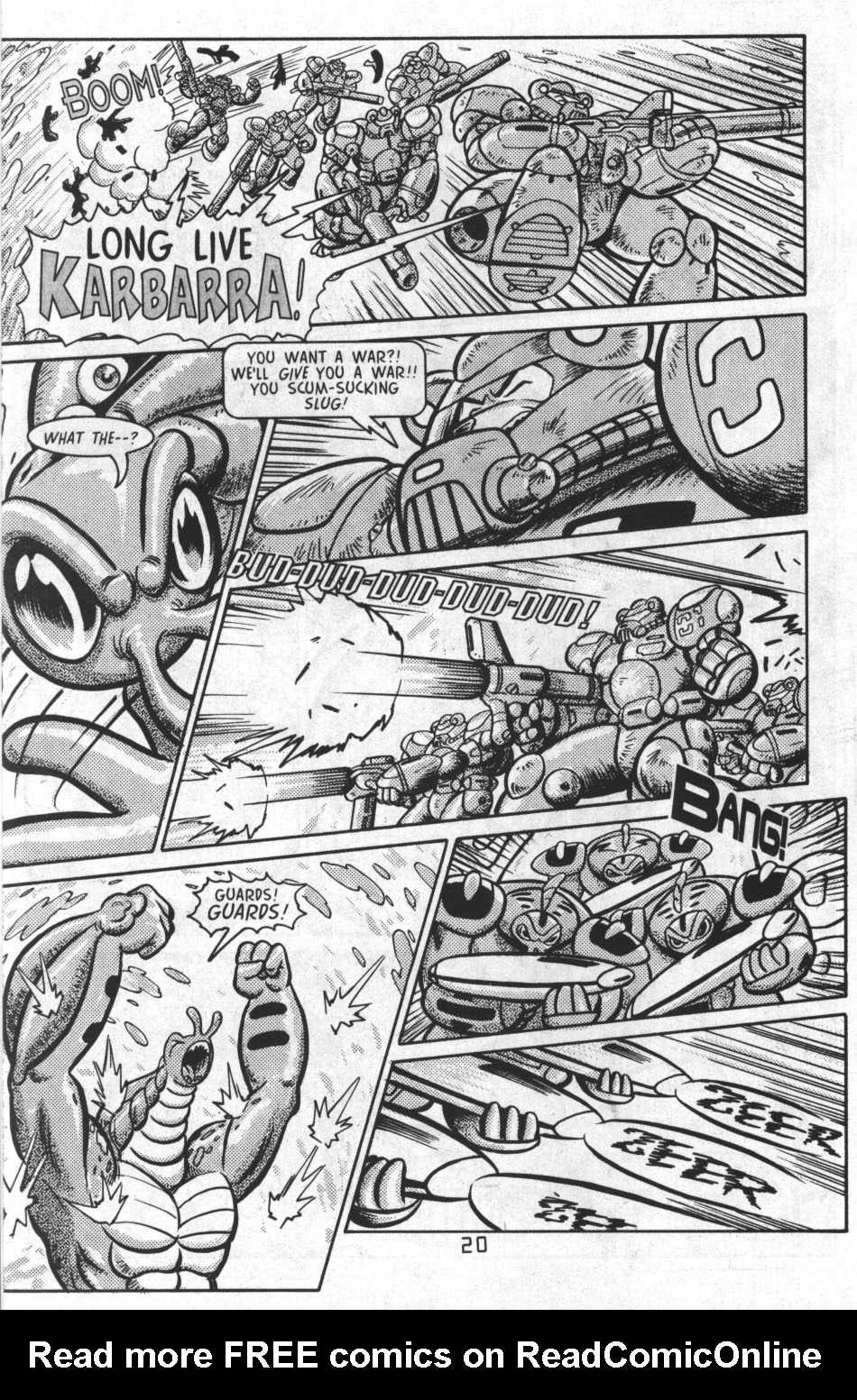 Read online Robotech: Invid World: Assult on Optera comic -  Issue # Full - 24