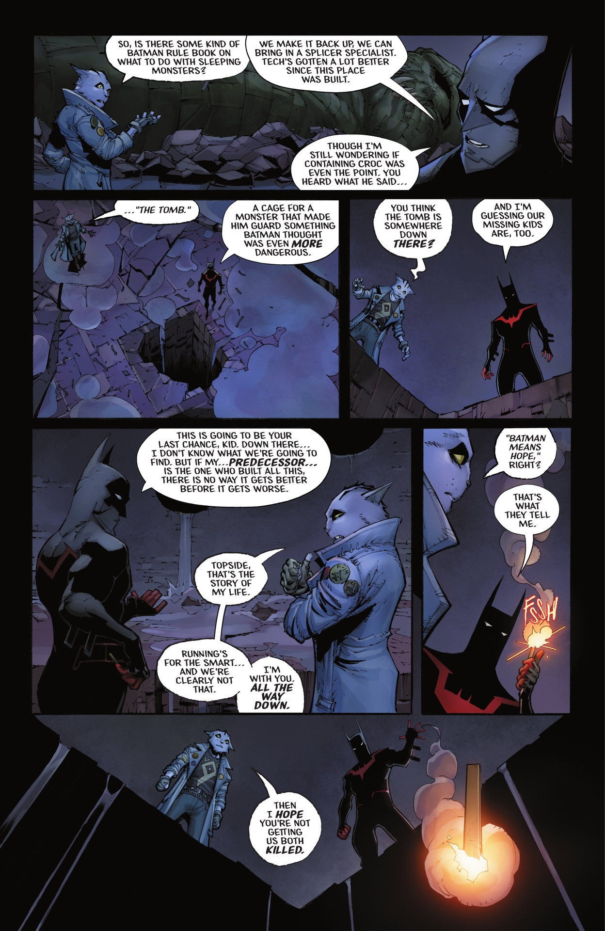 Read online Batman Beyond: Neo-Gothic comic -  Issue #2 - 21