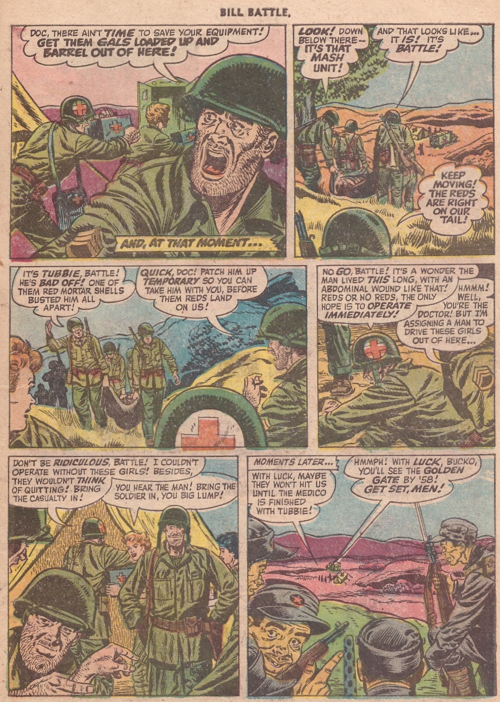 Read online Bill Battle: The One Man Army comic -  Issue #4 - 31