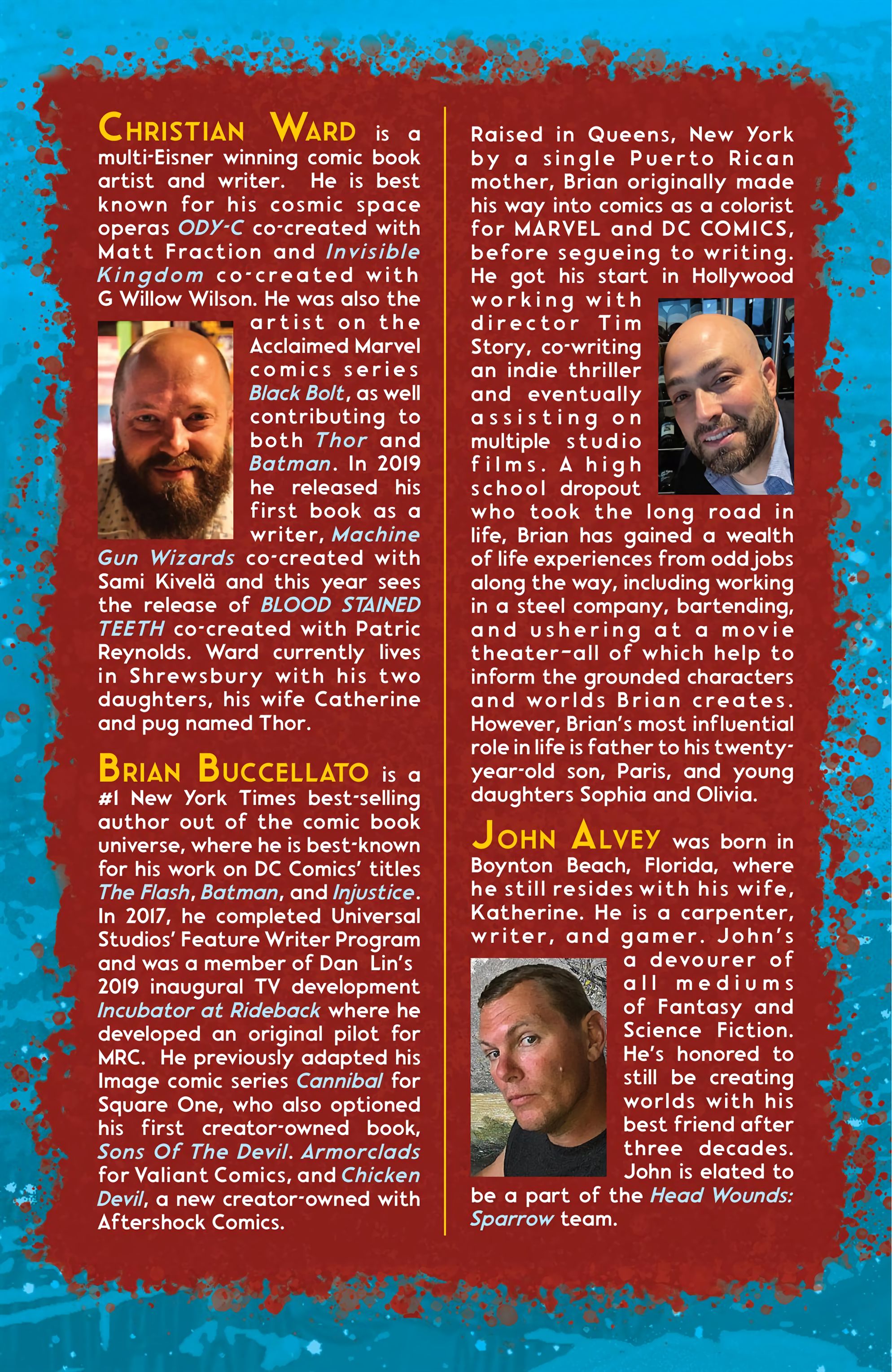 Read online Head Wounds: Sparrow comic -  Issue # TPB - 144