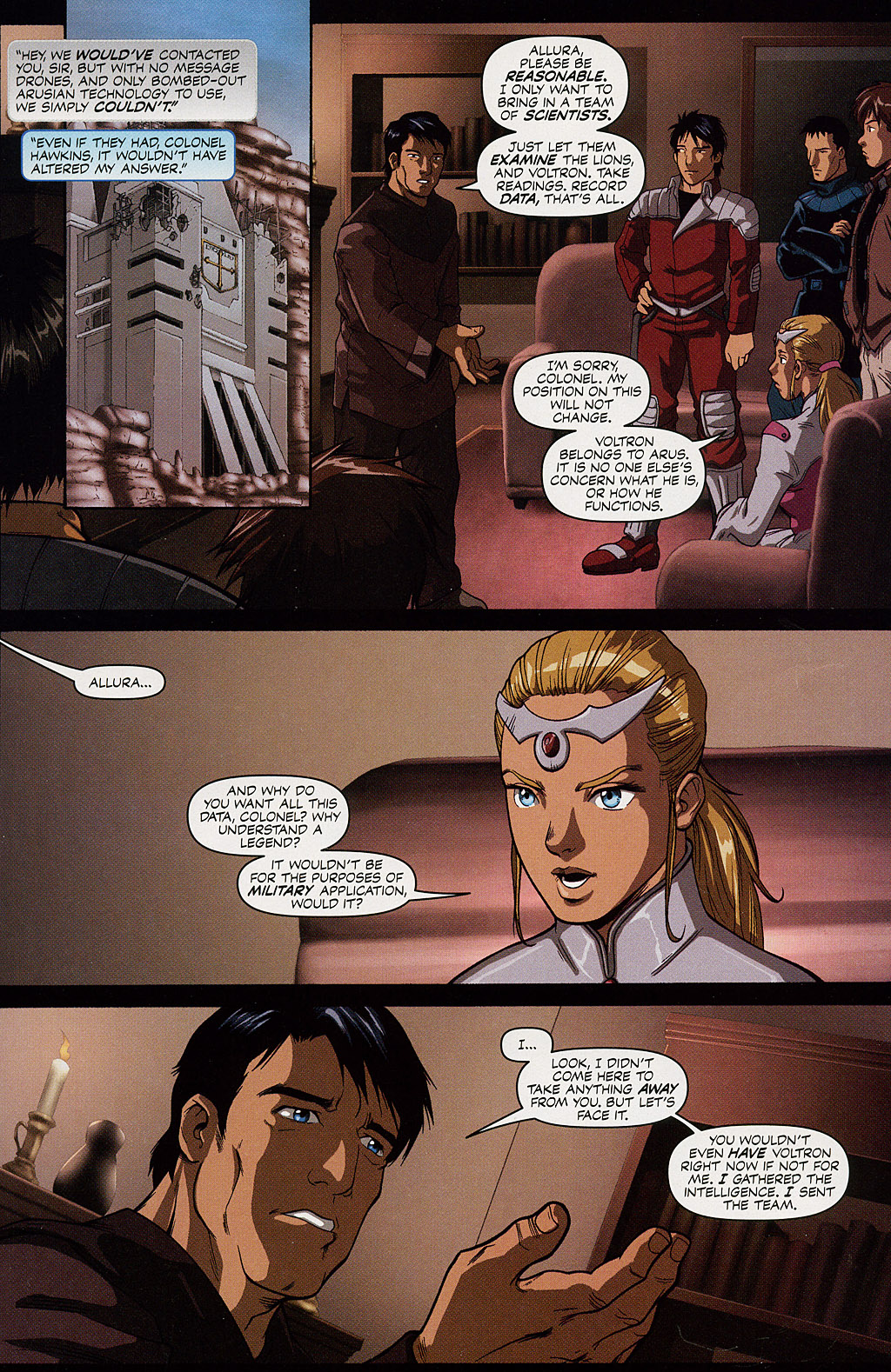Read online Voltron: Defender of the Universe comic -  Issue #1 - 22