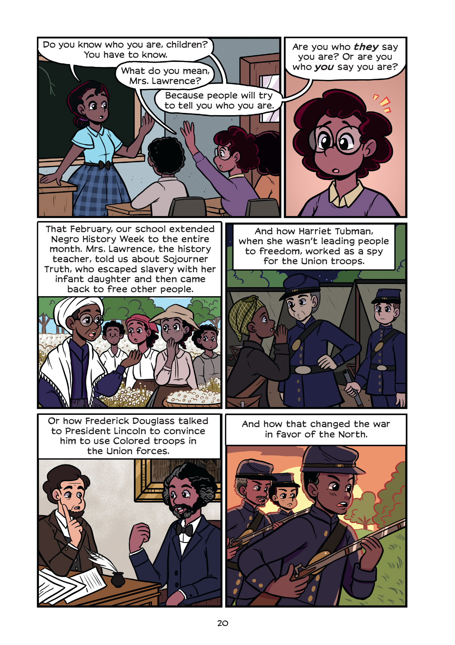 Read online History Comics comic -  Issue # Rosa Parks & Claudette Colvin - Civil Rights Heroes - 26