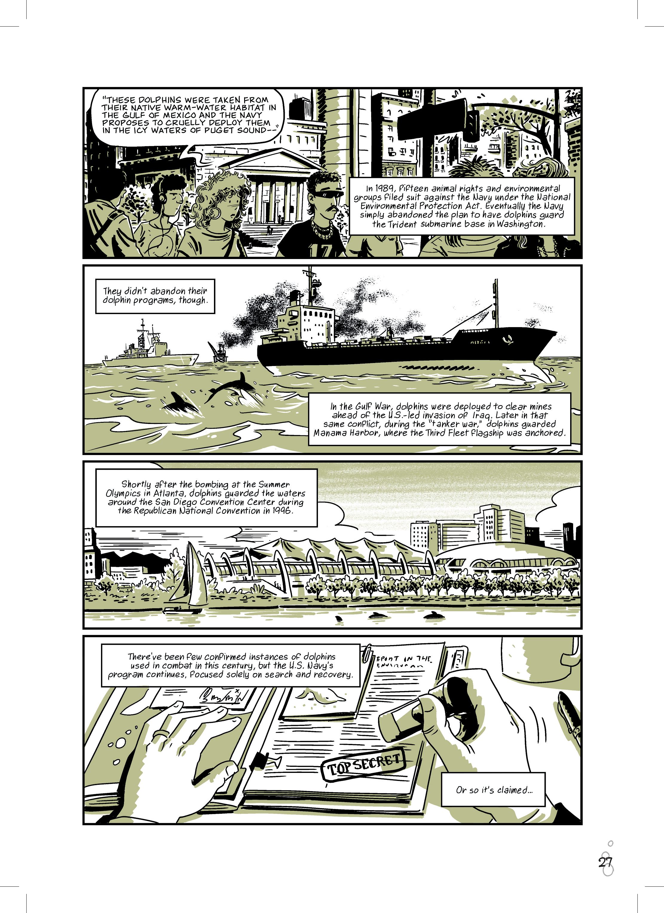 Read online Four-Fisted Tales: Animals in Combat comic -  Issue # TPB - 32