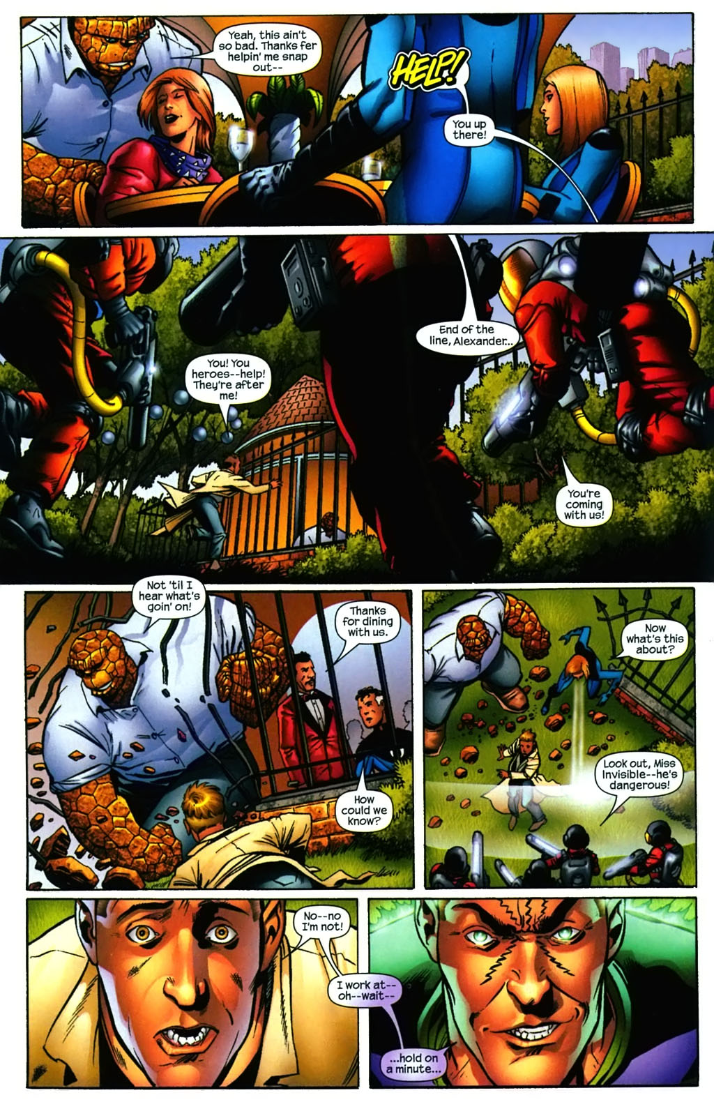 Read online Marvel Adventures Fantastic Four comic -  Issue #11 - 5