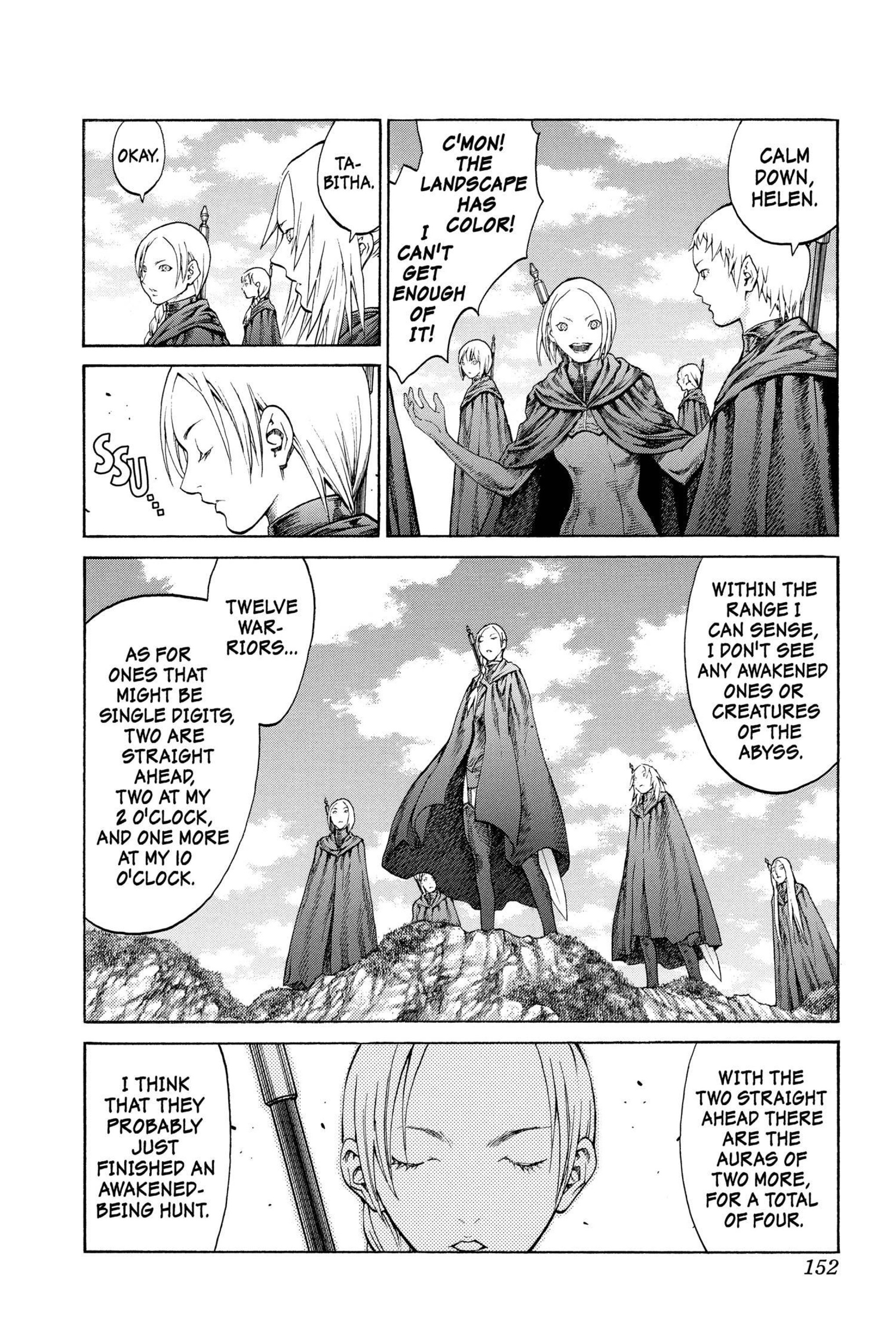 Read online Claymore comic -  Issue #12 - 139