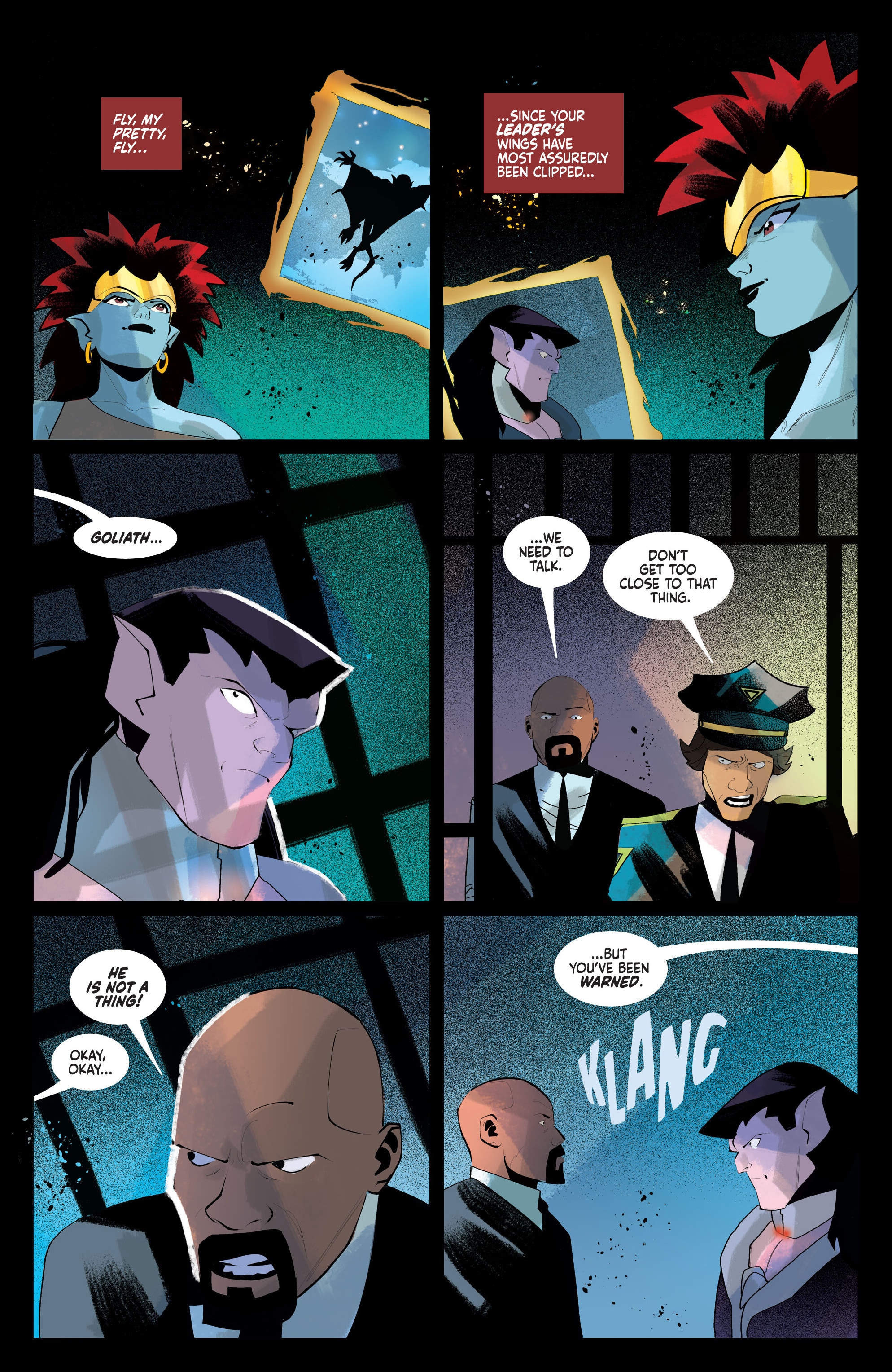 Read online Gargoyles (2022) comic -  Issue #7 - 16
