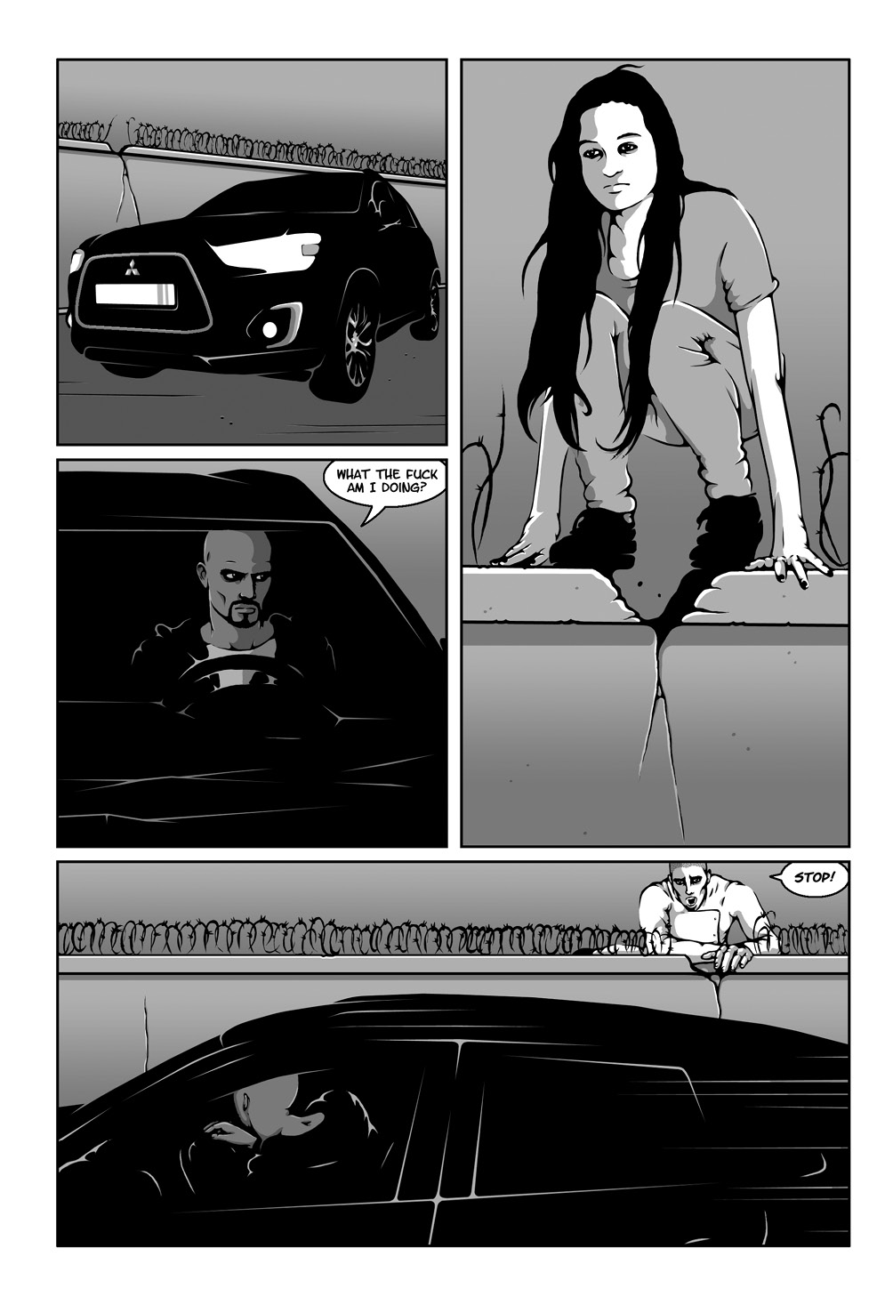 Read online Hollow Girl comic -  Issue #4 - 11