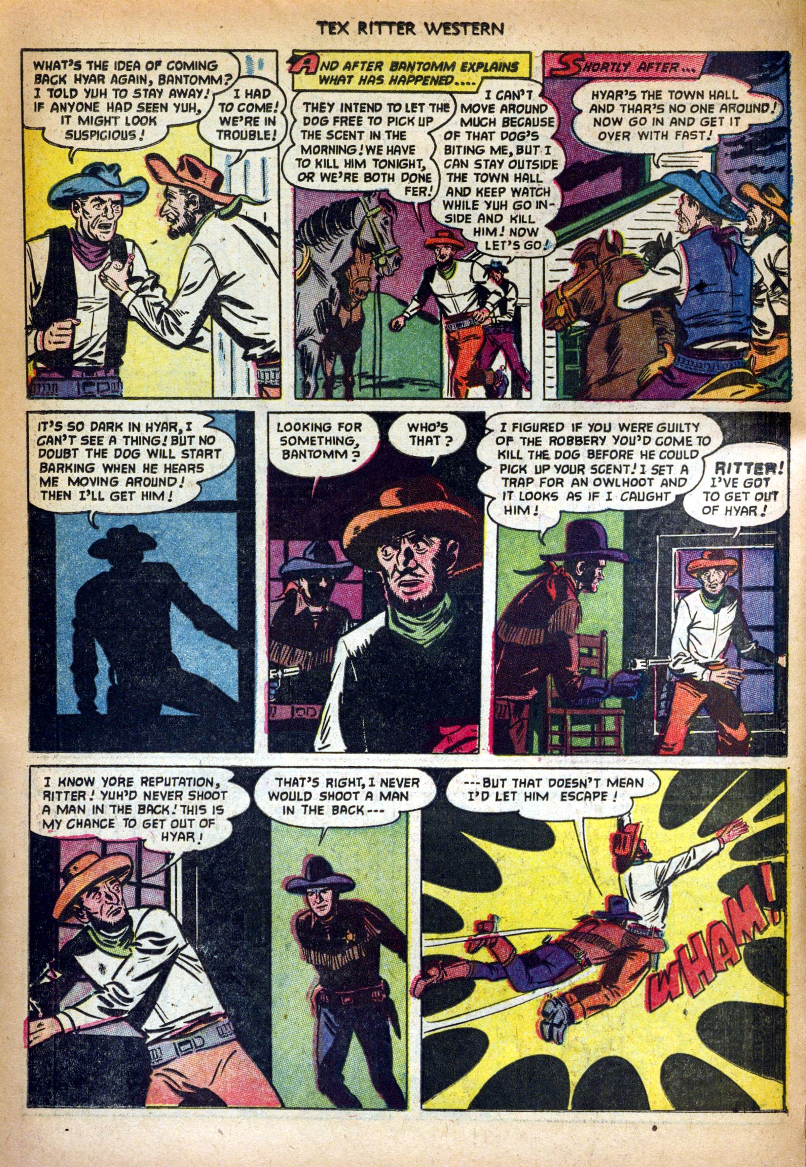 Read online Tex Ritter Western comic -  Issue #14 - 10