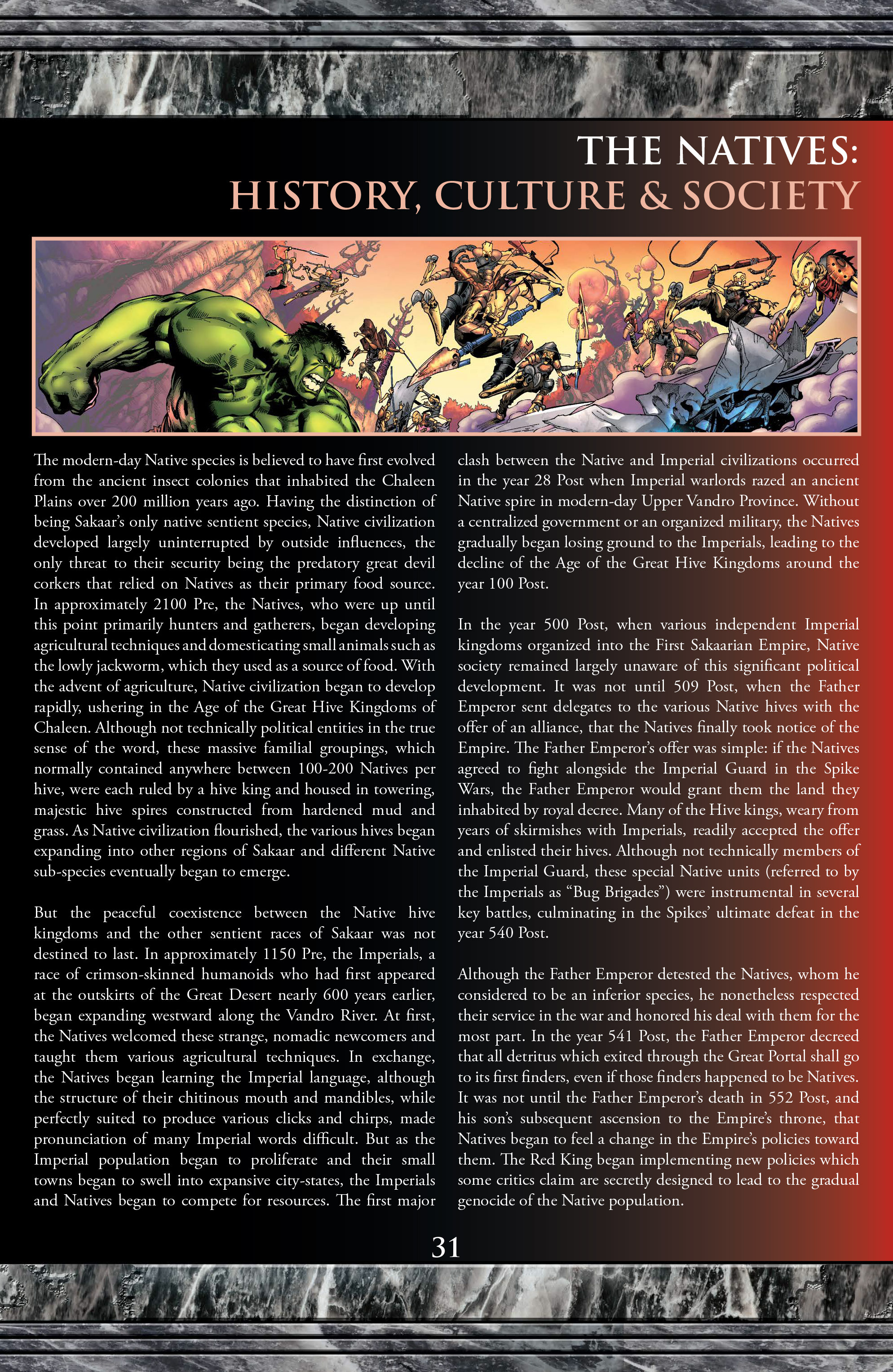 Read online Planet Hulk: Gladiator Guidebook comic -  Issue # Full - 30