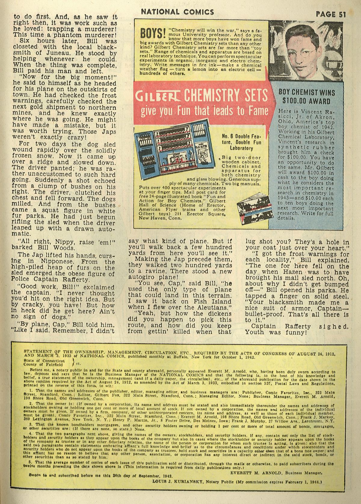 Read online National Comics comic -  Issue #28 - 53