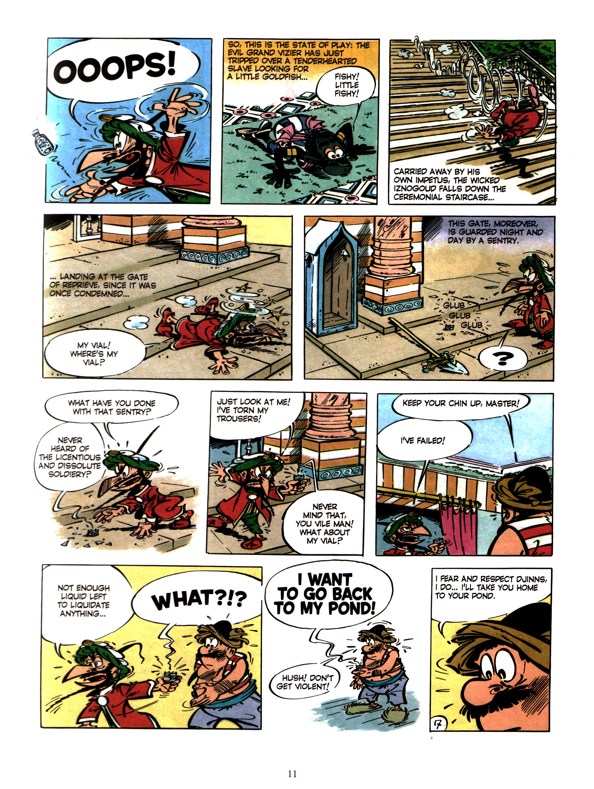 Read online Iznogoud comic -  Issue #7 - 9