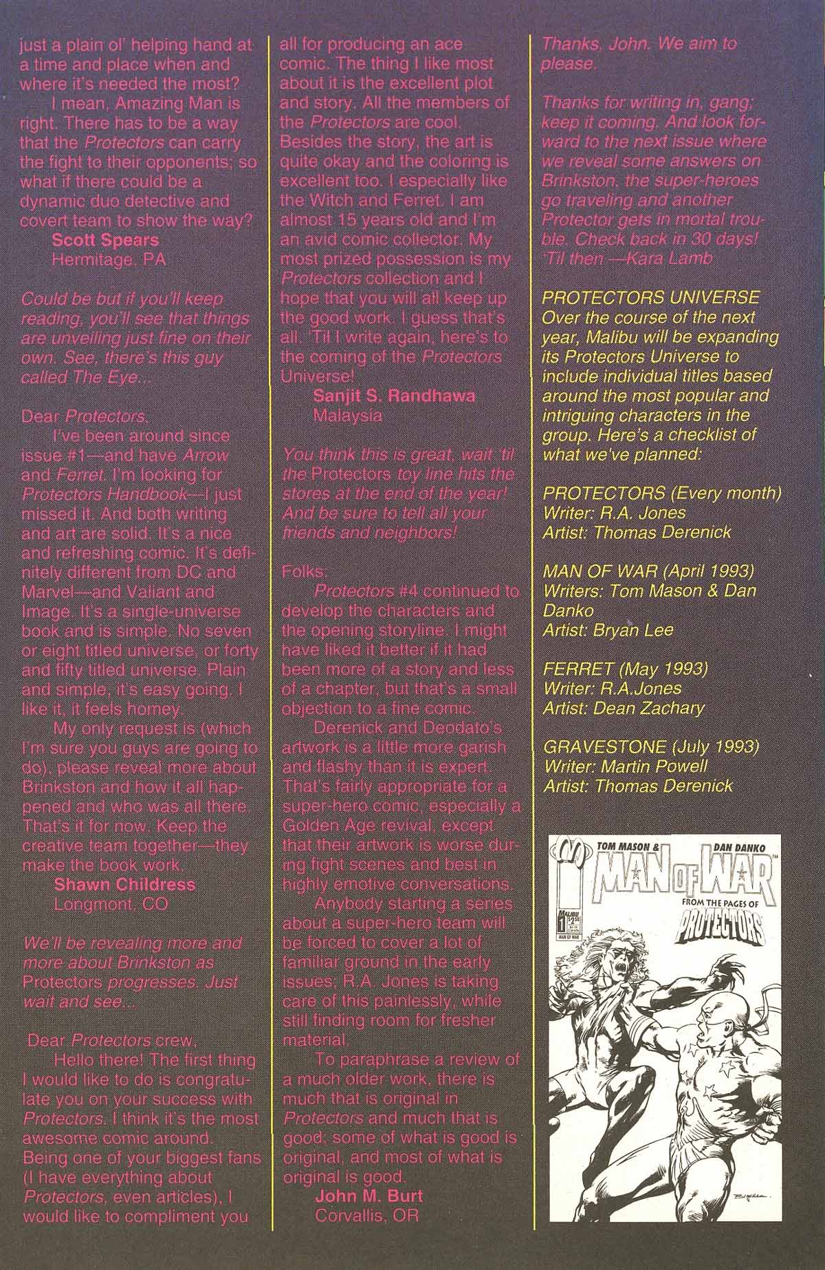 Read online The Protectors comic -  Issue #7 - 31