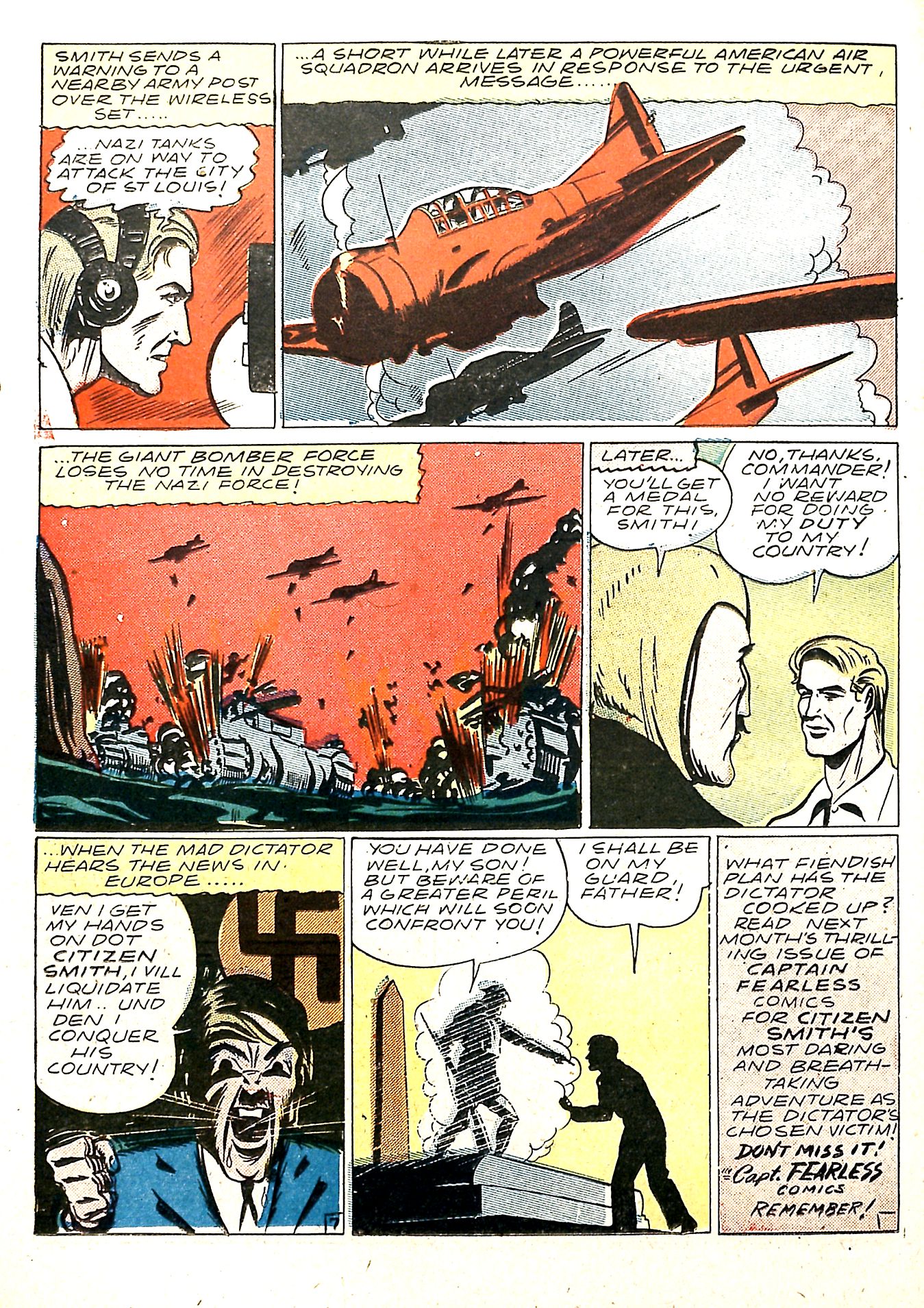 Read online Captain Fearless comic -  Issue #2 - 27