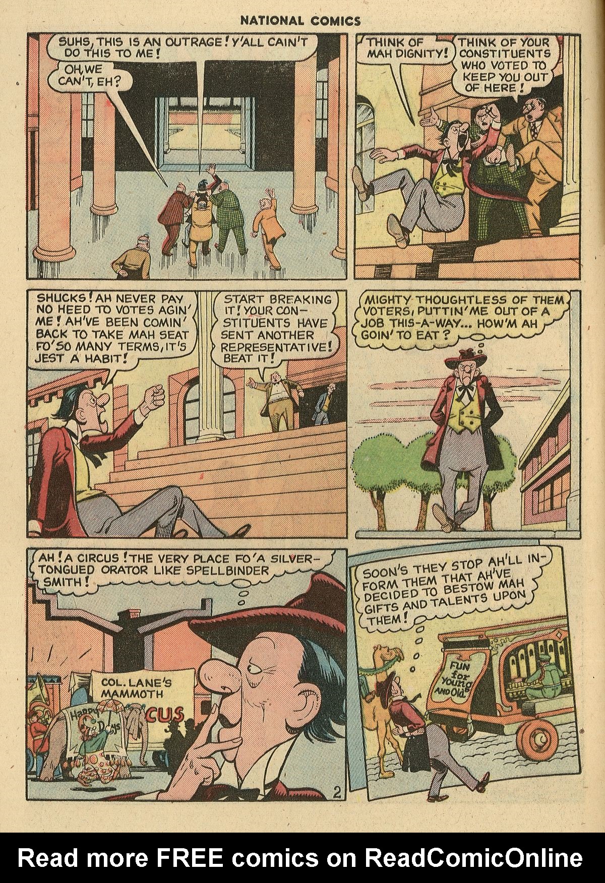 Read online National Comics comic -  Issue #71 - 4