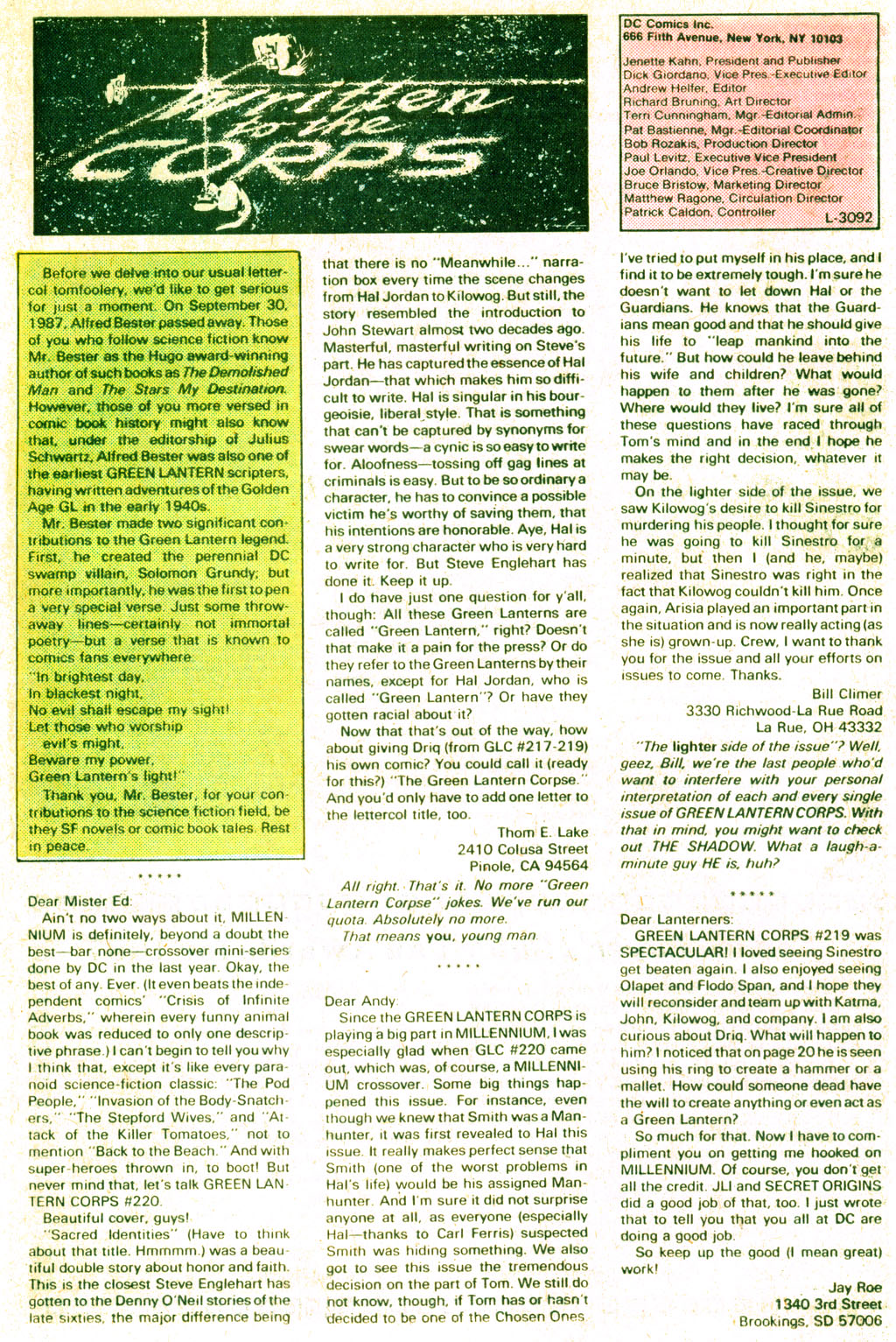 Read online The Green Lantern Corps comic -  Issue #223 - 24