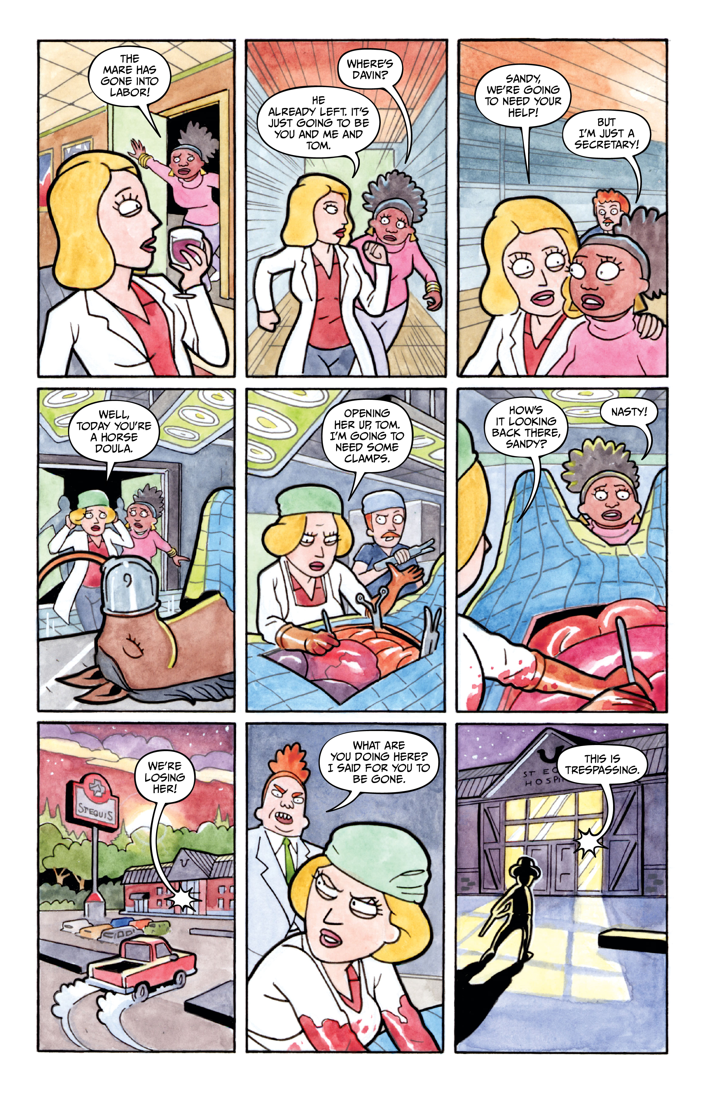Read online Rick and Morty Deluxe Edition comic -  Issue # TPB 4 (Part 2) - 3