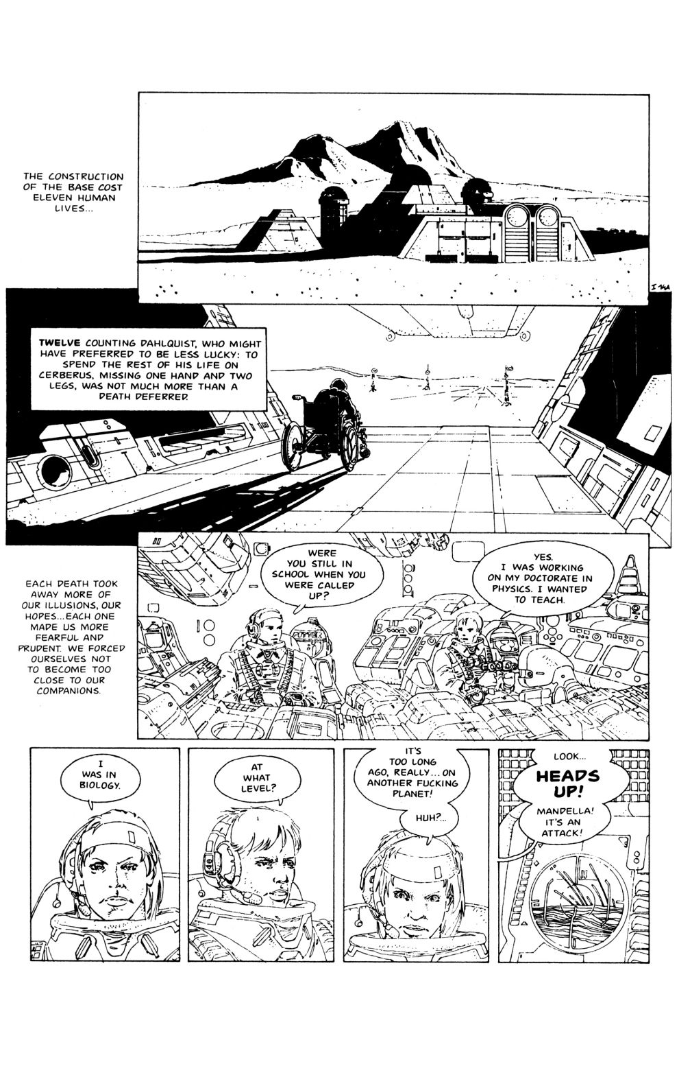 Read online The Forever War comic -  Issue #1 - 16