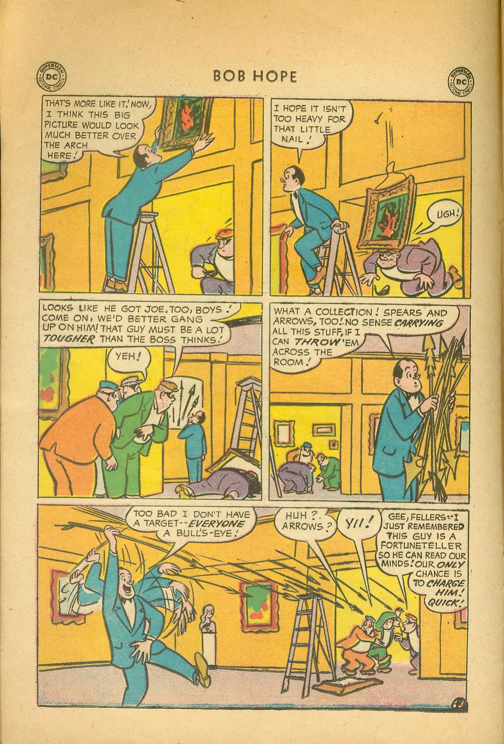Read online The Adventures of Bob Hope comic -  Issue #40 - 16