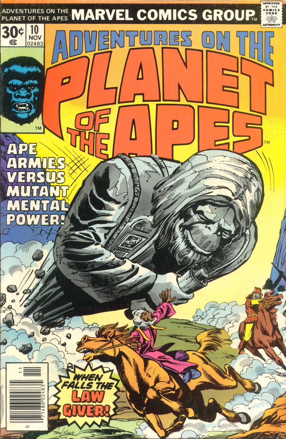 Read online Adventures on the Planet of the Apes comic -  Issue #10 - 1