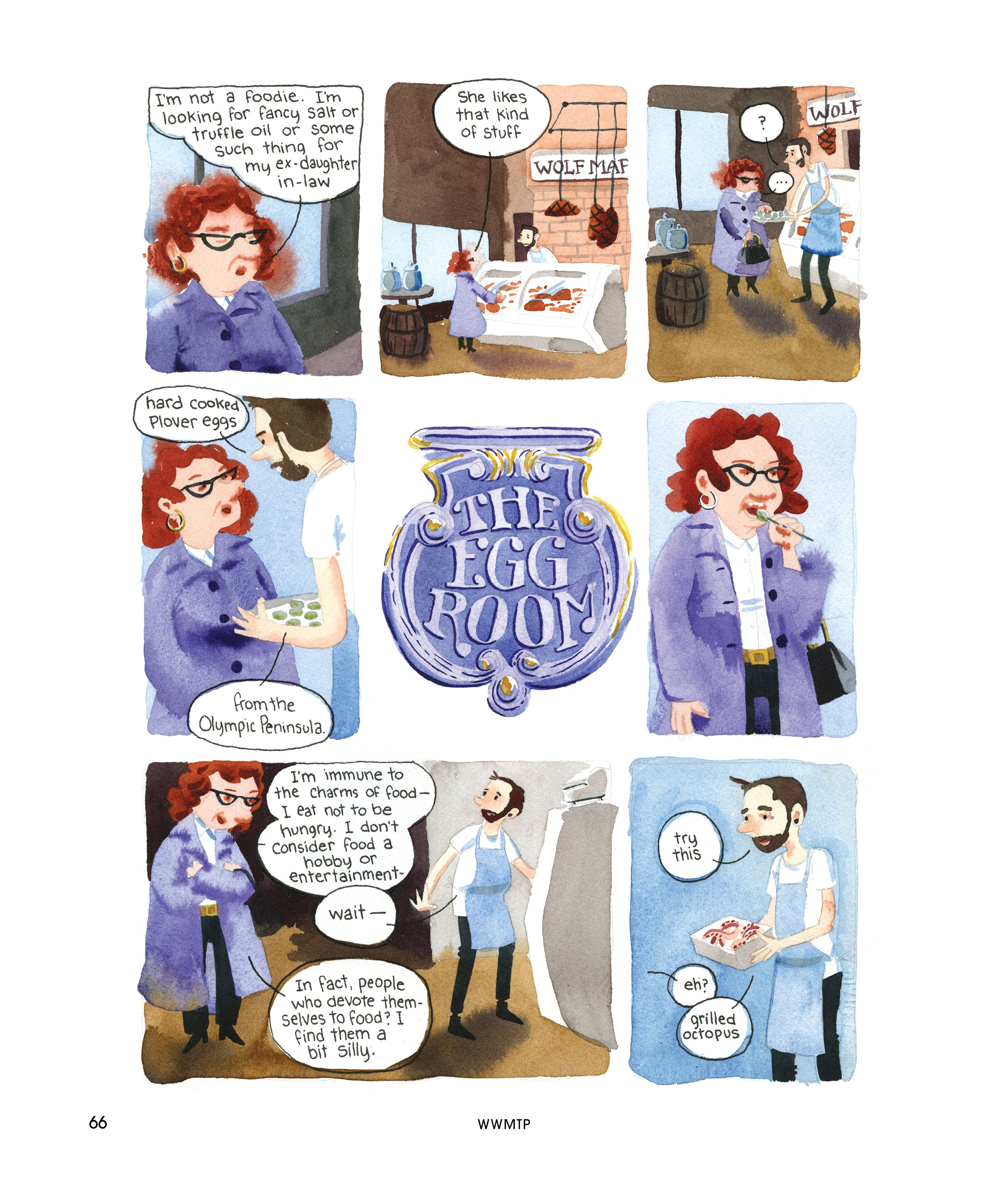 Read online Who Will Make the Pancakes: Five Stories comic -  Issue # TPB (Part 1) - 64
