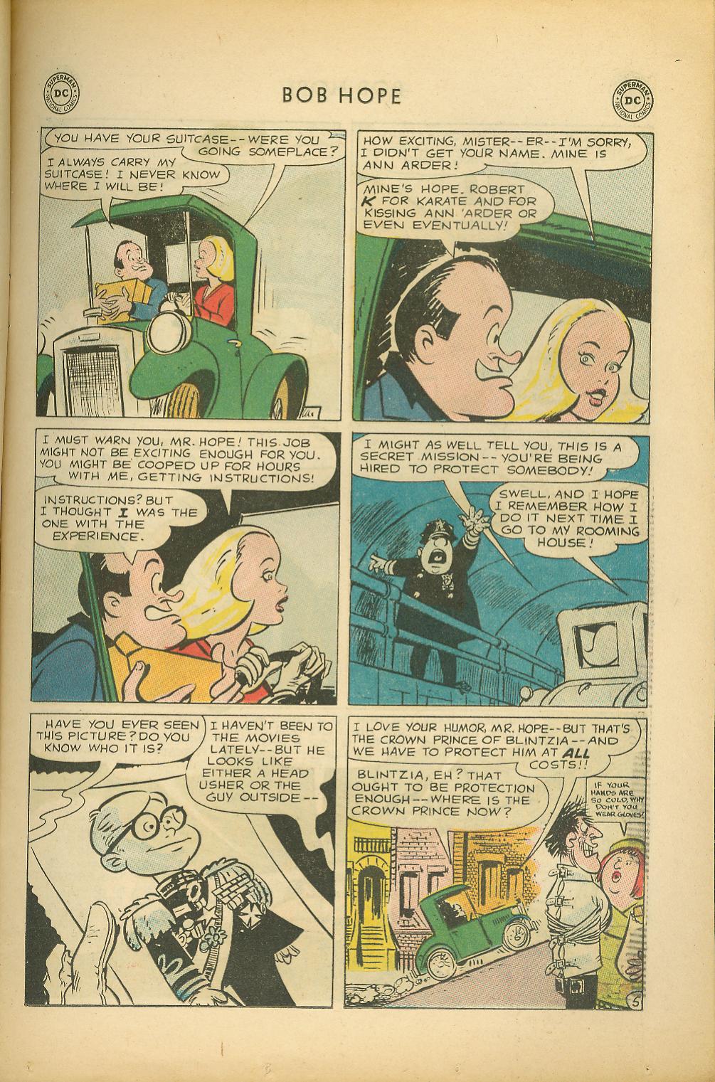 Read online The Adventures of Bob Hope comic -  Issue #80 - 7