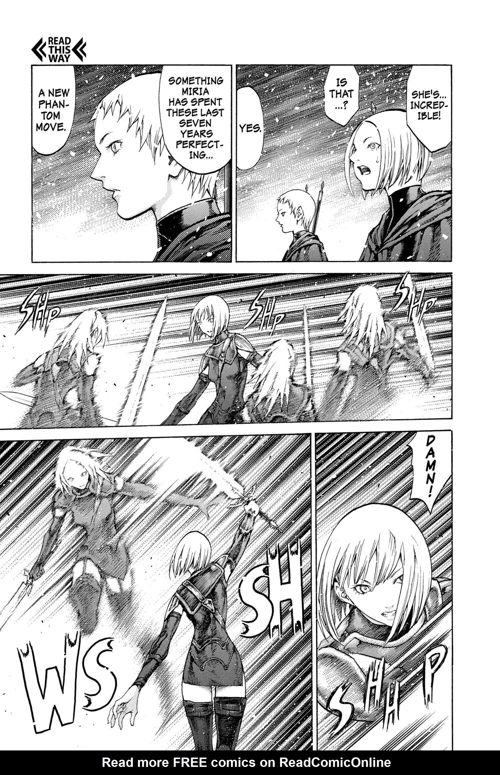 Read online Claymore comic -  Issue #12 - 107