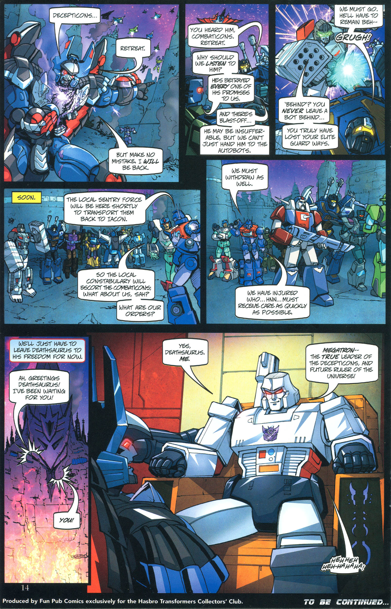 Read online Transformers: Collectors' Club comic -  Issue #40 - 14