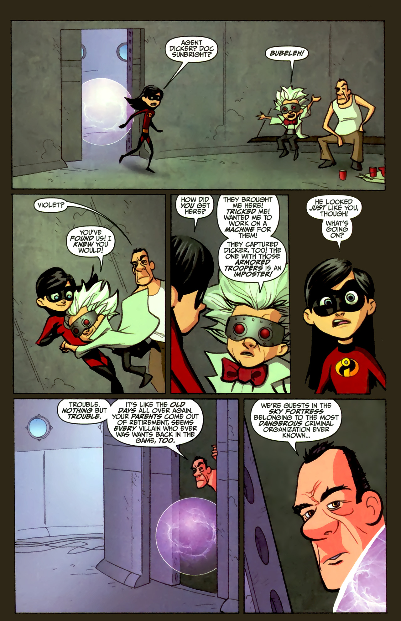Read online The Incredibles (2009) comic -  Issue #2 - 14