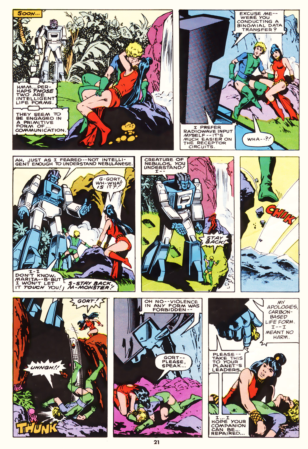 Read online The Transformers (UK) comic -  Issue #131 - 18