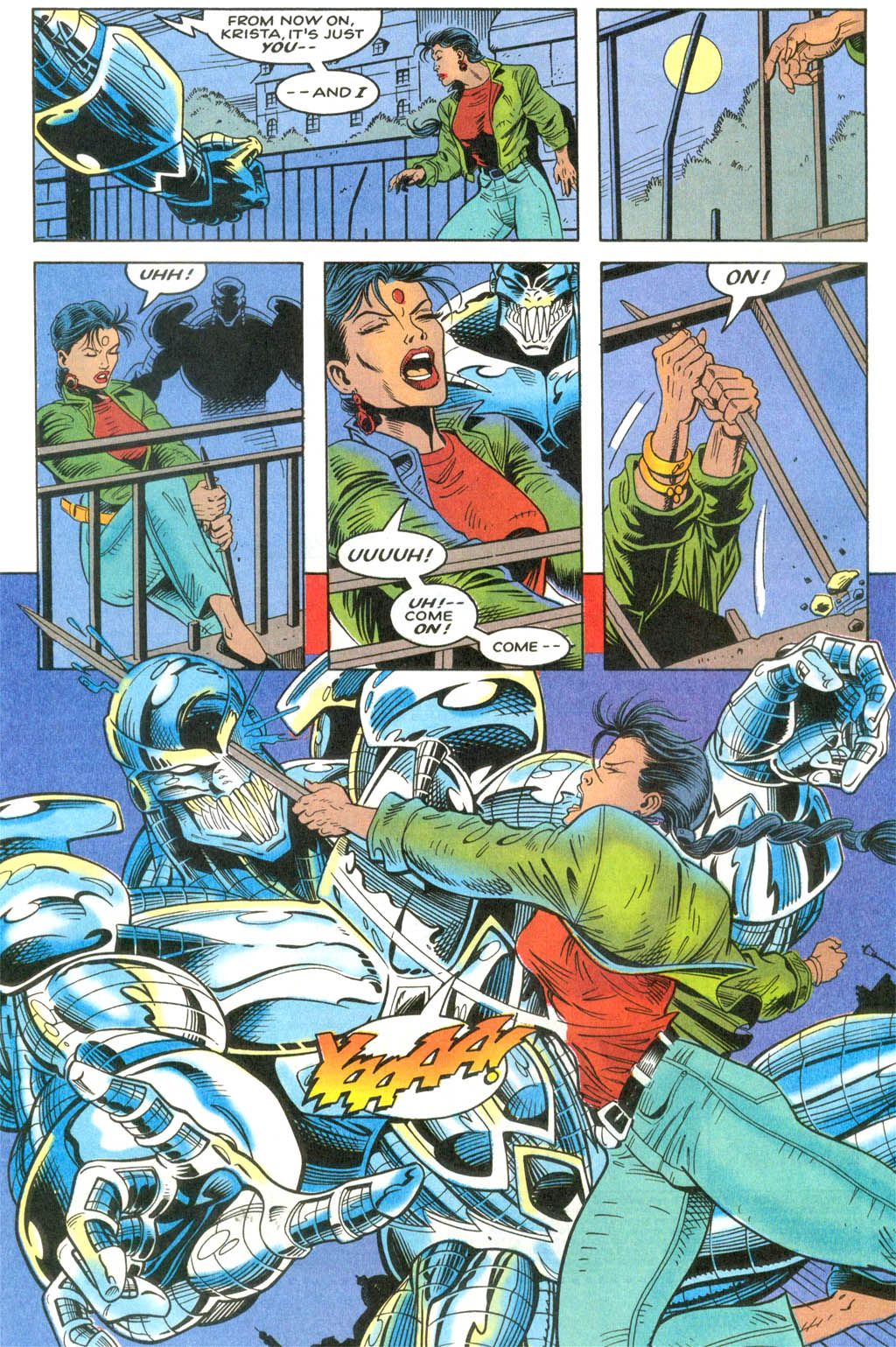 Read online Death Metal vs. Genetix comic -  Issue #2 - 7