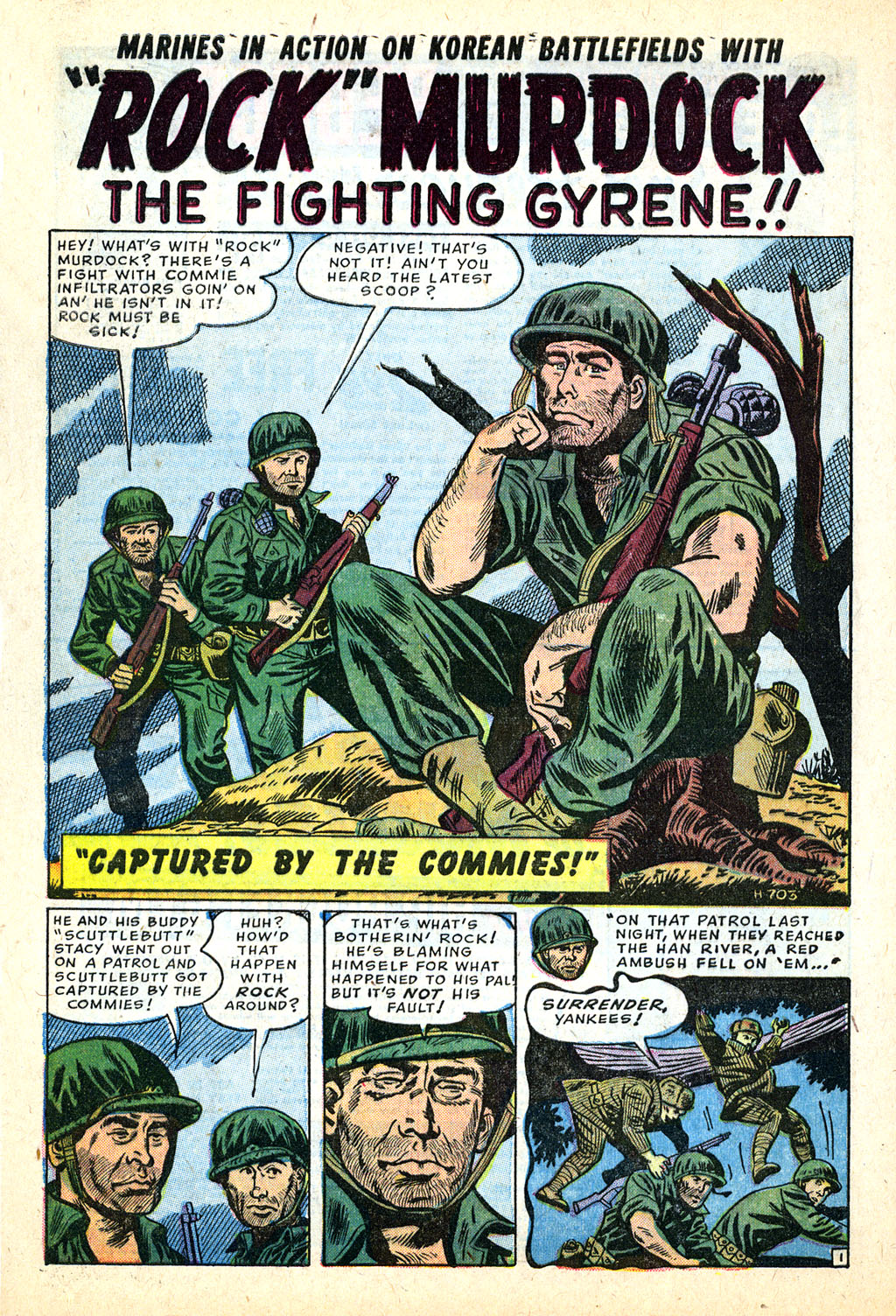 Read online Marines in Action comic -  Issue #6 - 28