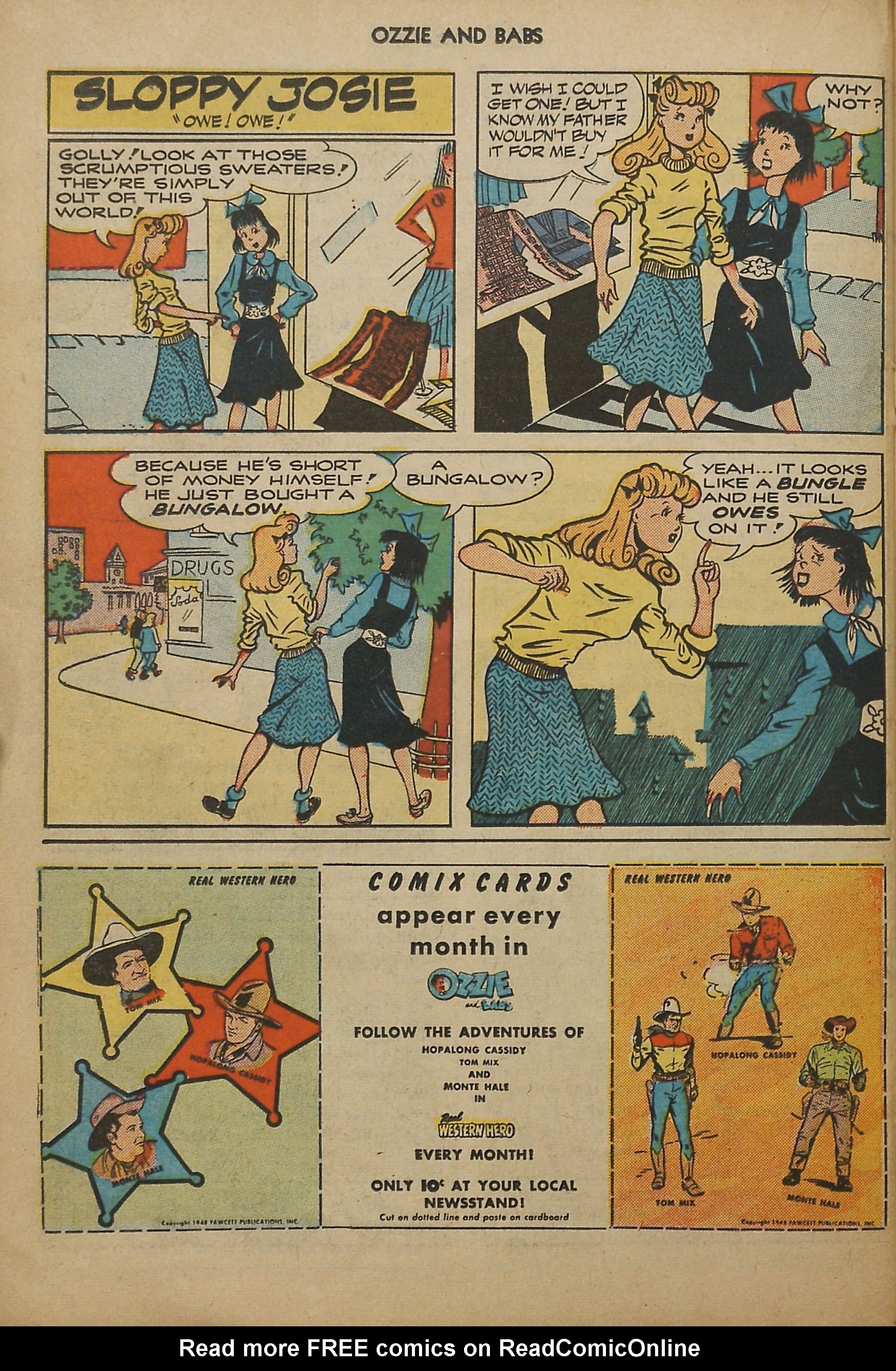 Read online Ozzie And Babs comic -  Issue #5 - 36