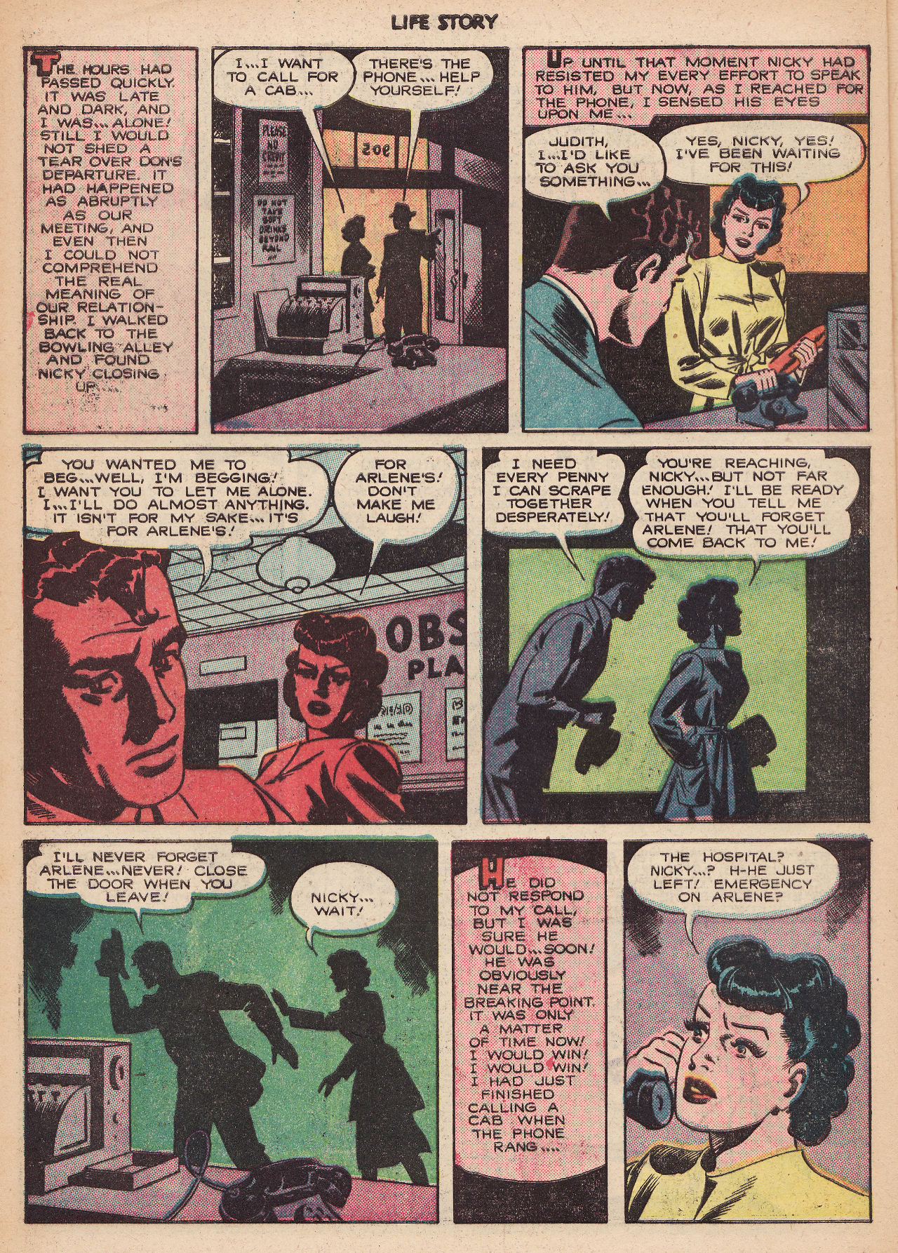 Read online Life Story comic -  Issue #25 - 12