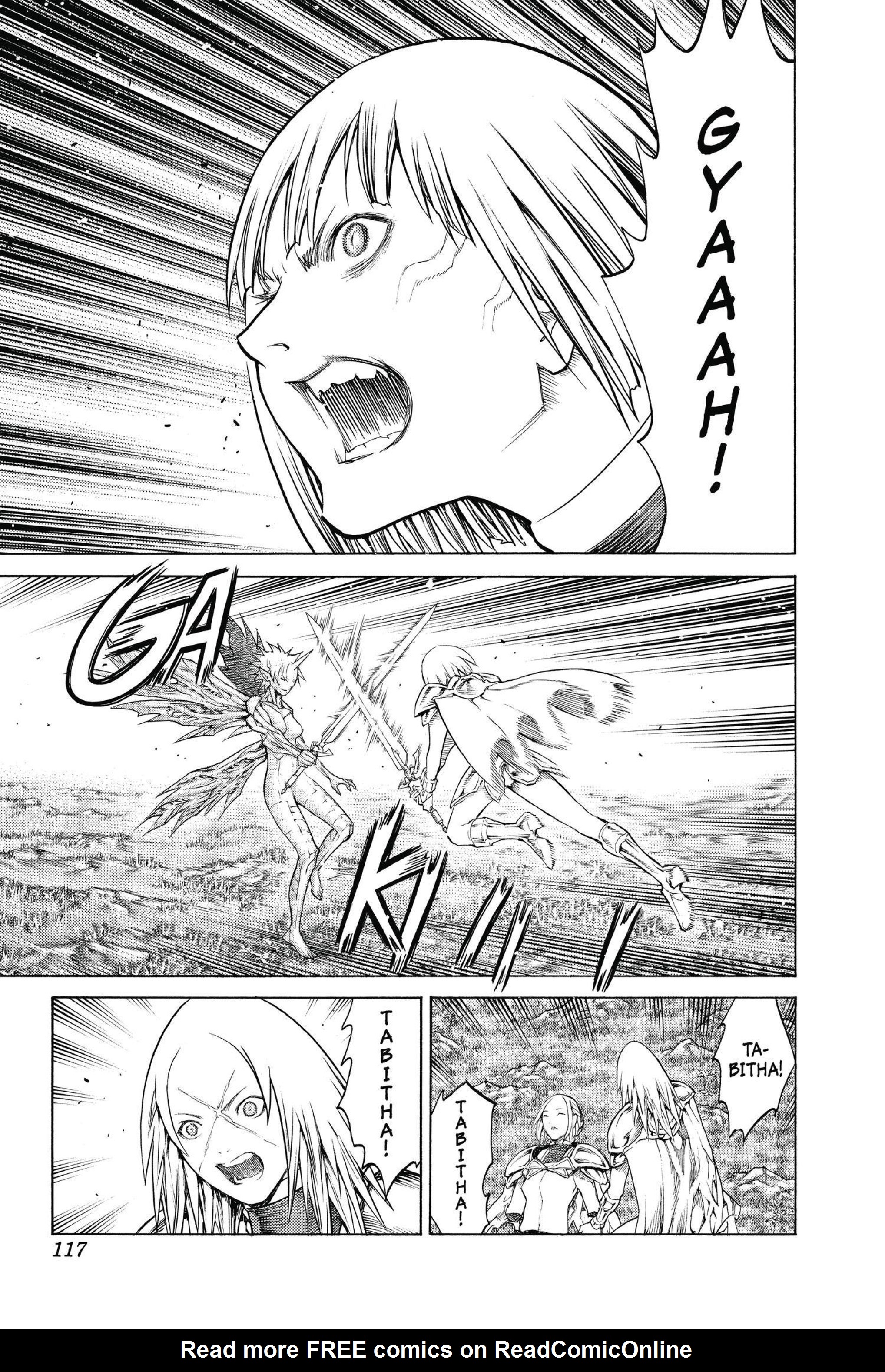 Read online Claymore comic -  Issue #26 - 102