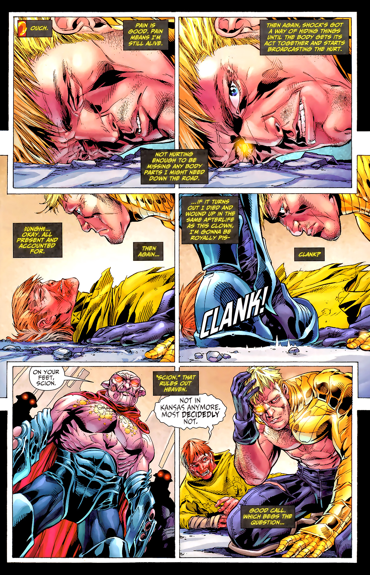 Read online Magog comic -  Issue #5 - 4