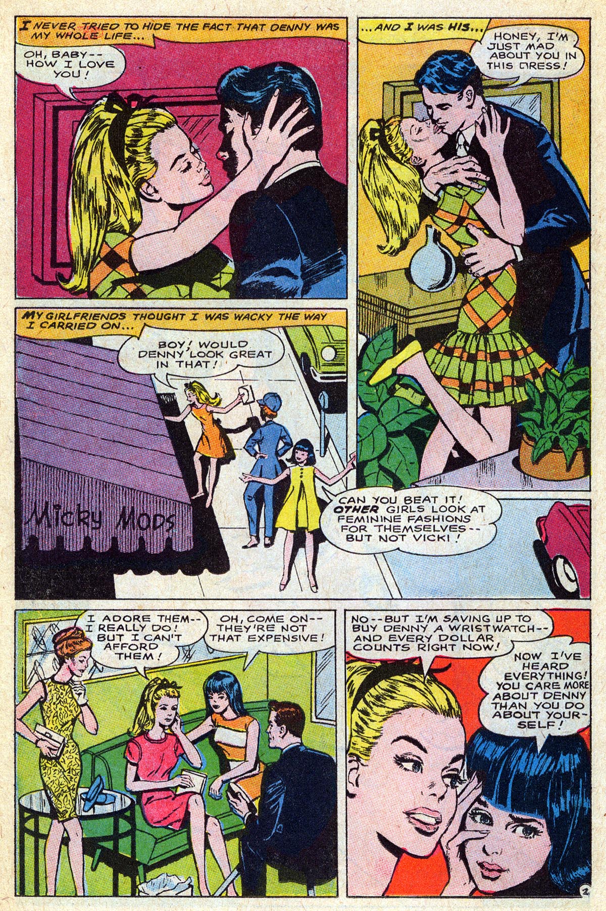 Read online Young Romance comic -  Issue #154 - 14