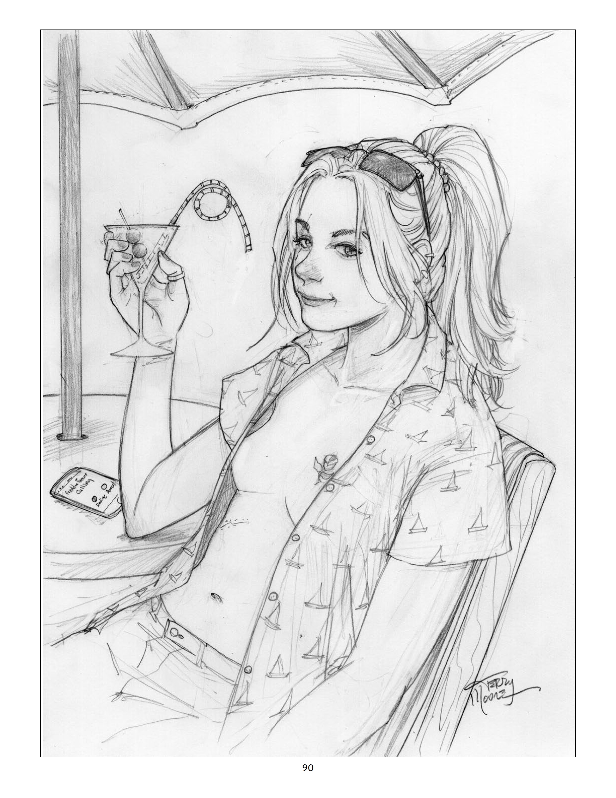 Read online Terry Moore after dark… comic -  Issue # TPB - 87