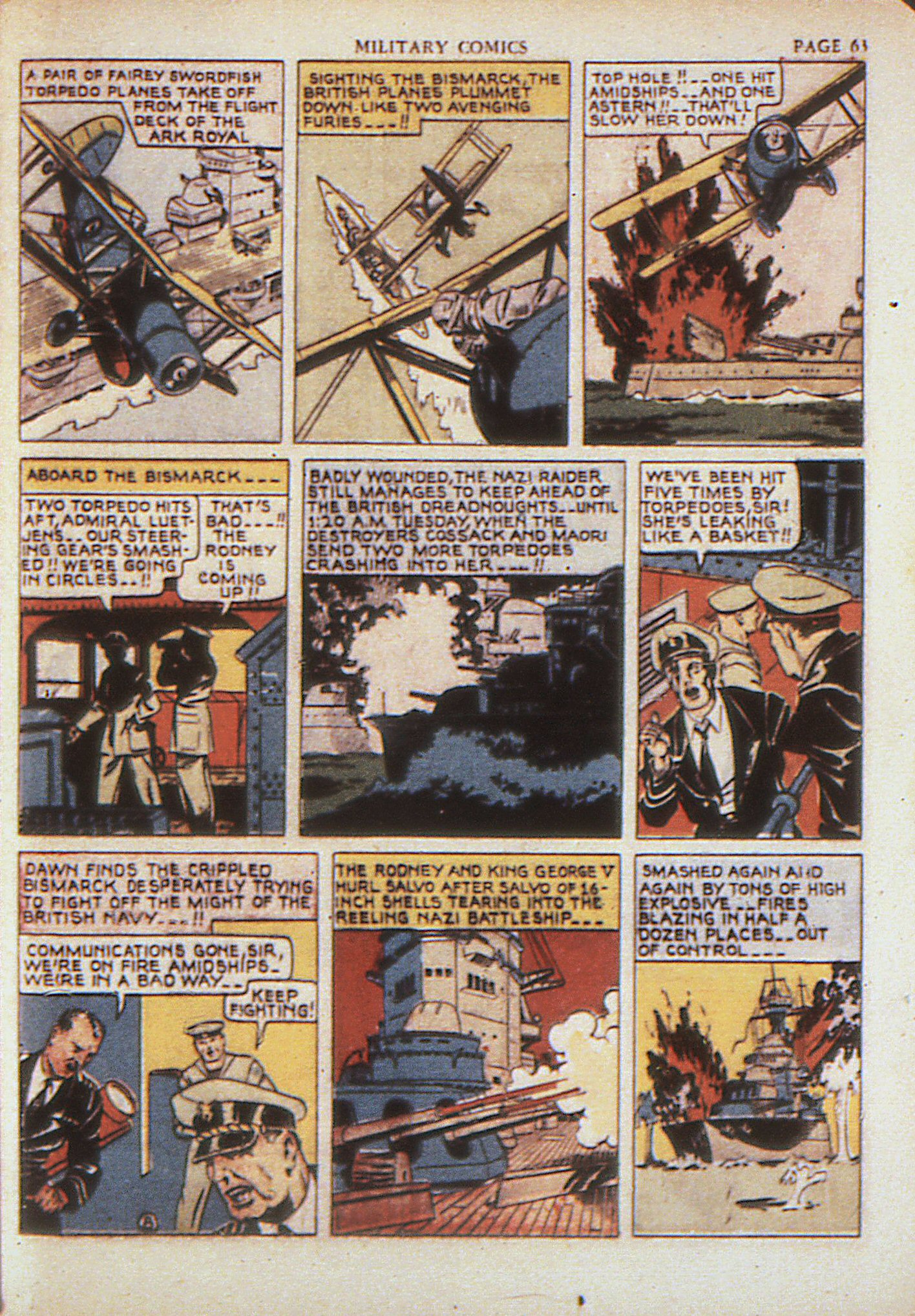 Read online Military Comics comic -  Issue #4 - 65