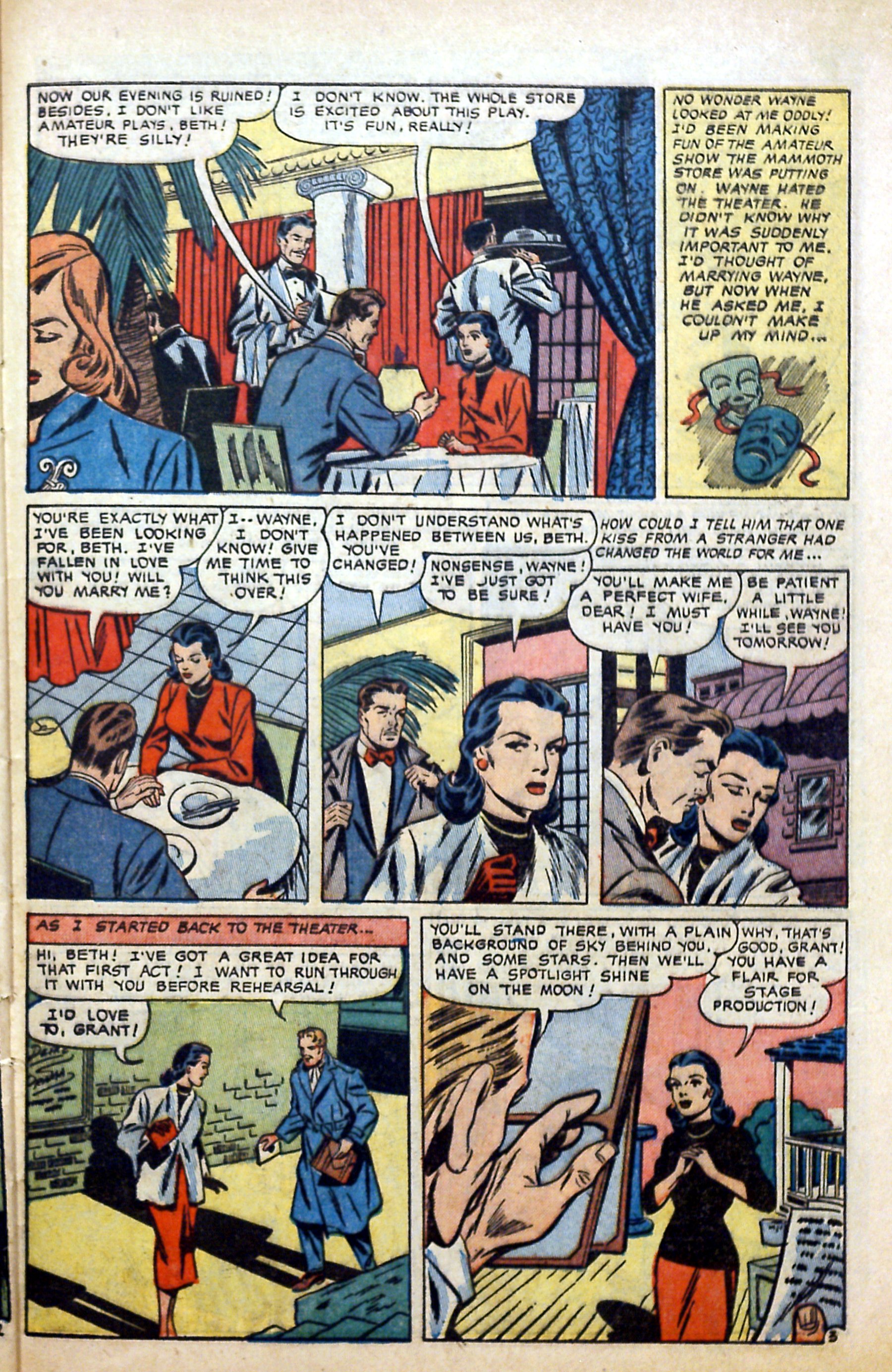 Read online Glamorous Romances comic -  Issue #59 - 29