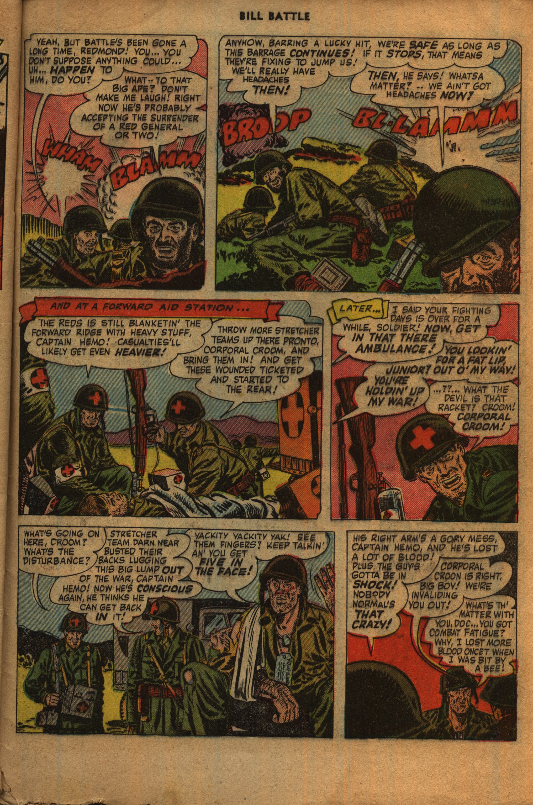 Read online Bill Battle: The One Man Army comic -  Issue #2 - 29