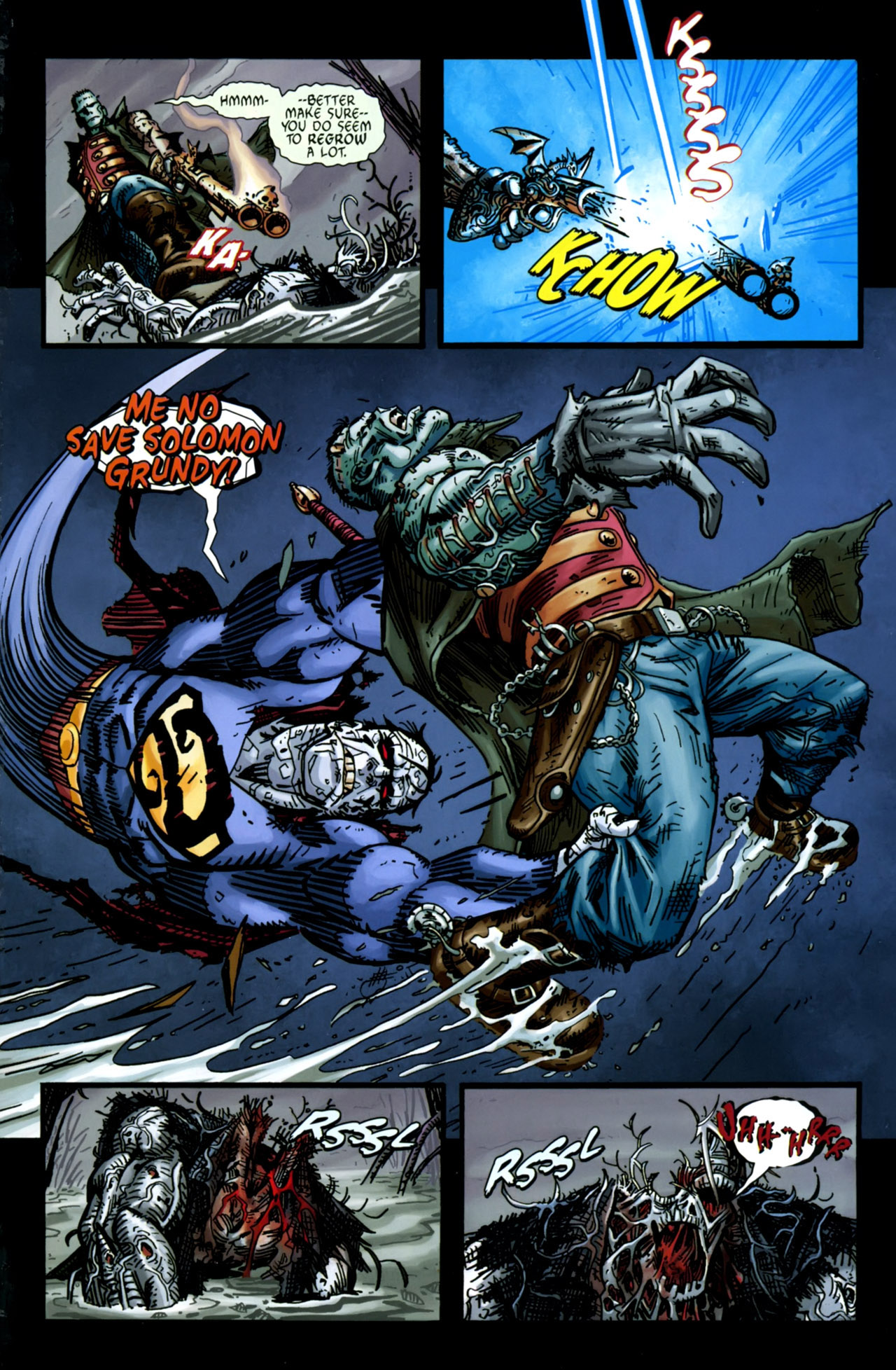 Read online Solomon Grundy comic -  Issue #6 - 12