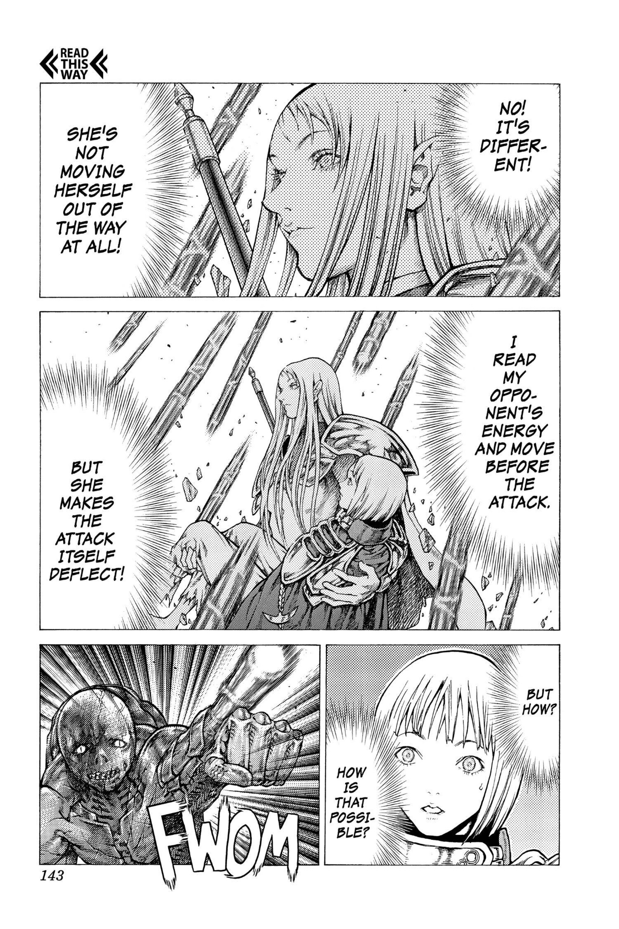 Read online Claymore comic -  Issue #8 - 132