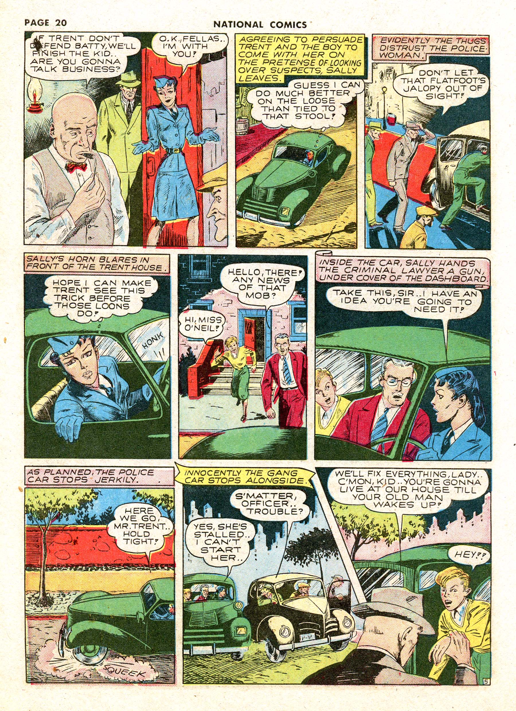Read online National Comics comic -  Issue #21 - 21