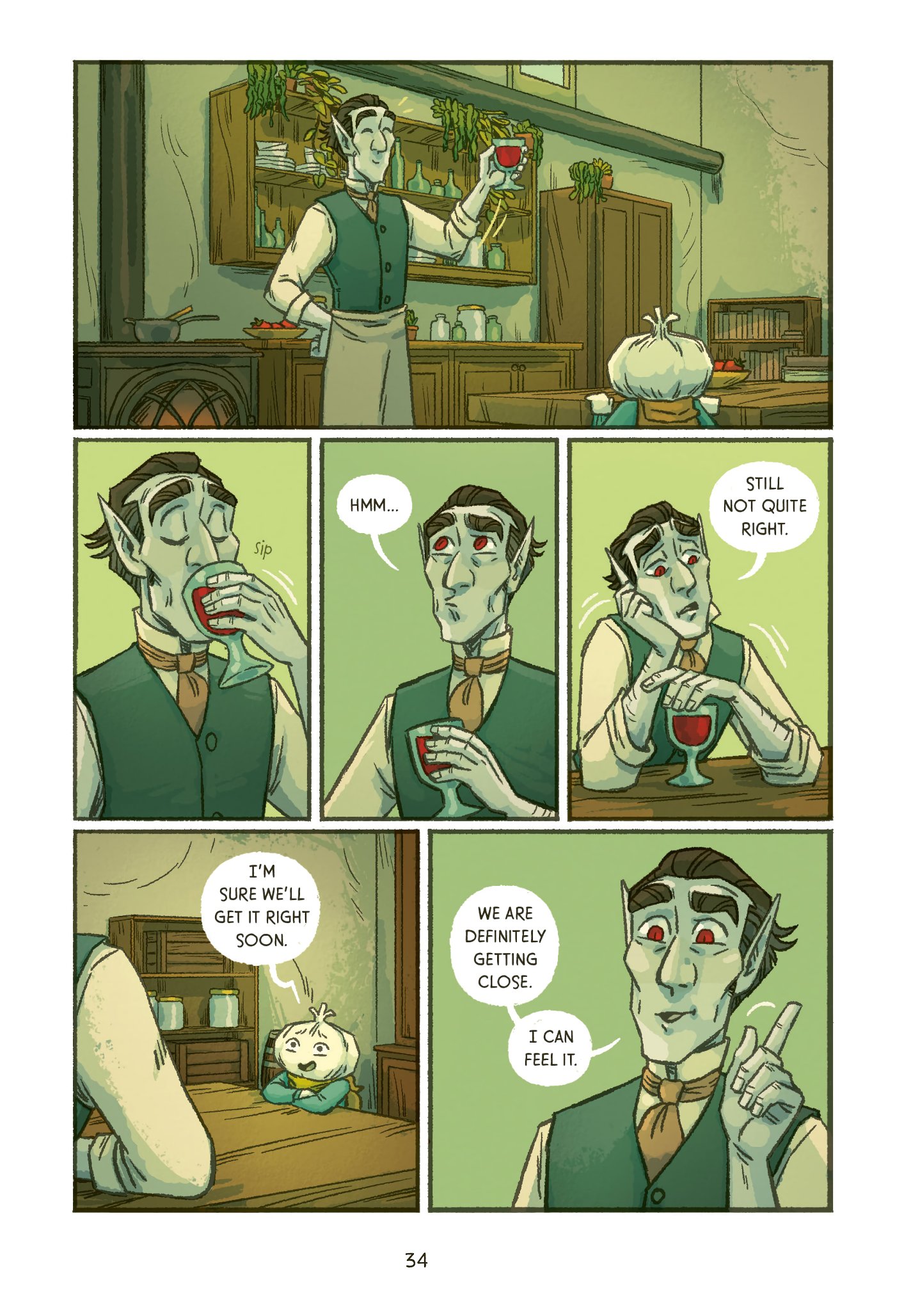 Read online Garlic & the Witch comic -  Issue # TPB (Part 1) - 39